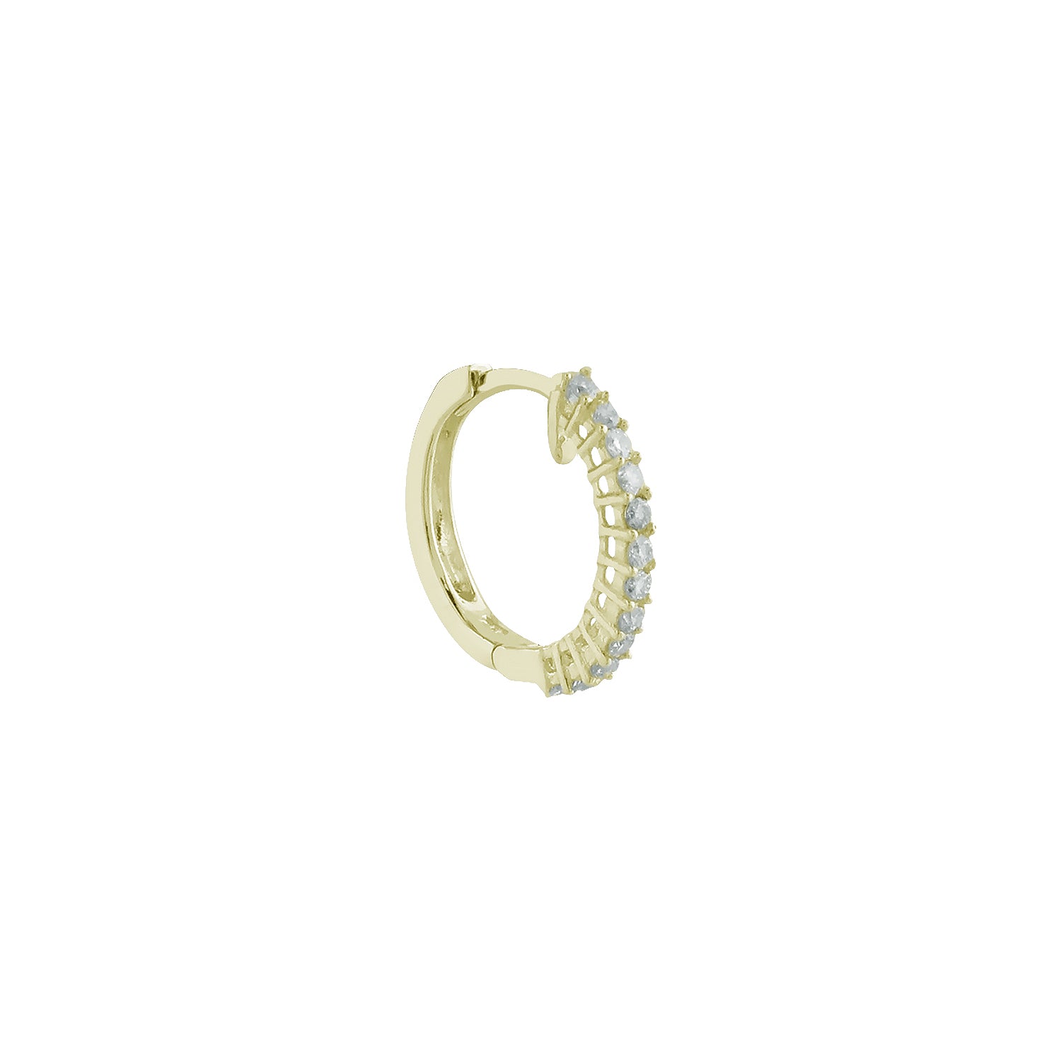Got to Believe Diamond Hoop Earrings