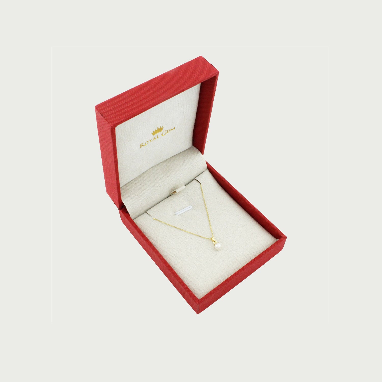 Tiny Solitary Pearl Necklace