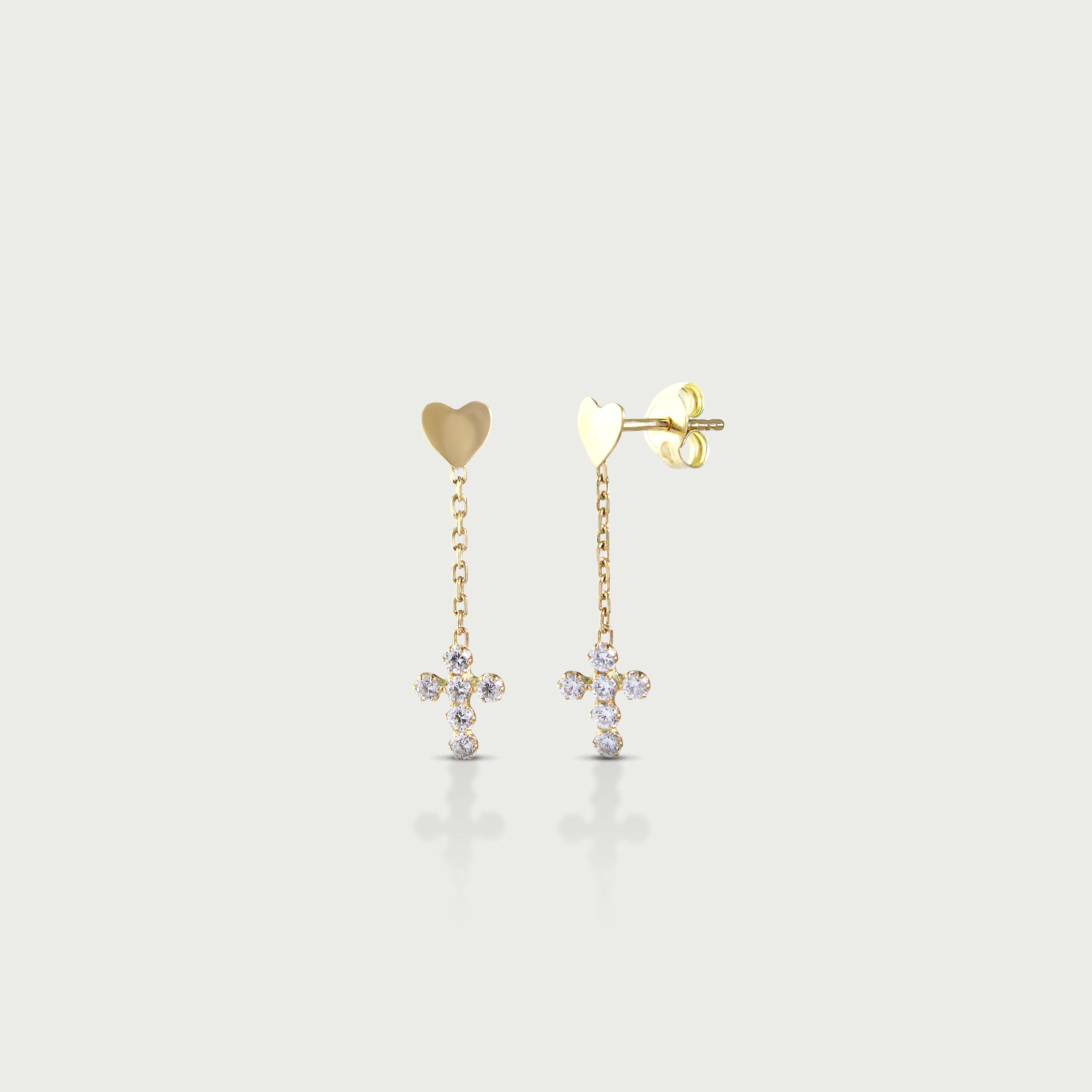 Little Faith Drop Earrings