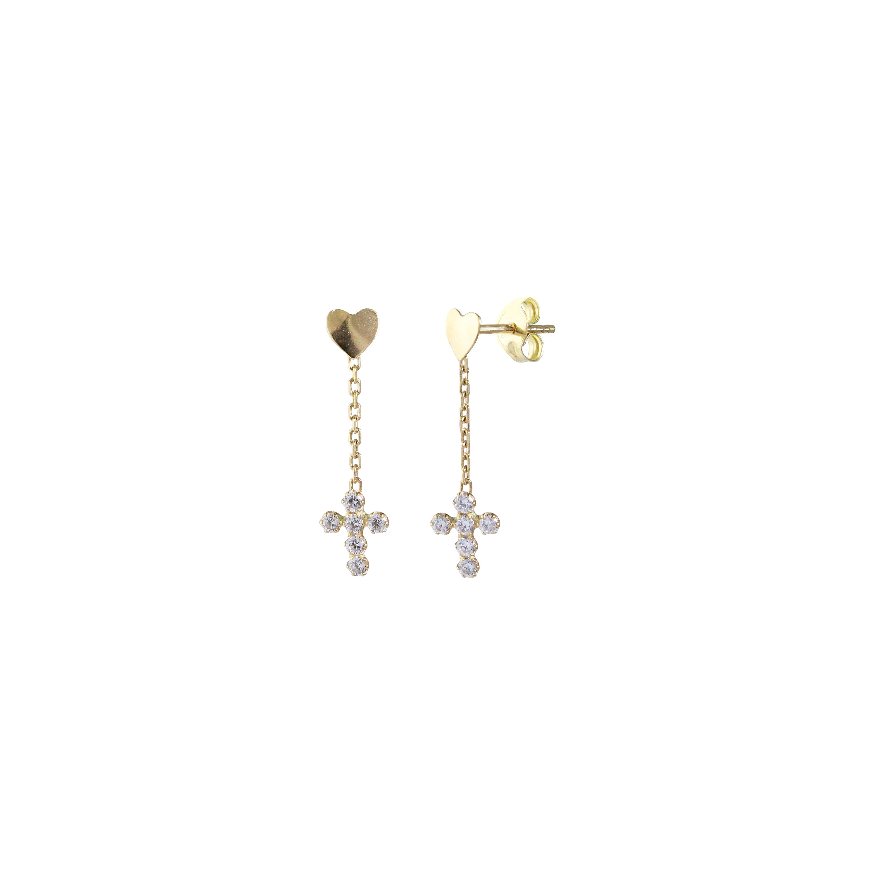 Little Faith Drop Earrings