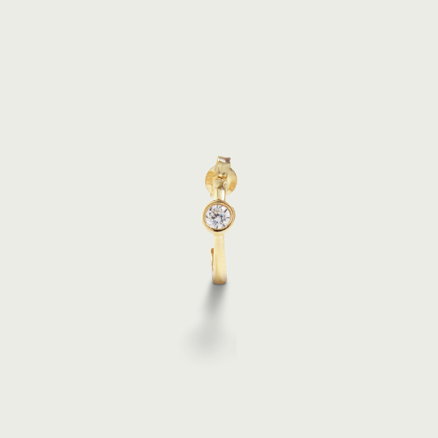 Bows & Blooms Gold Hoop Earrings