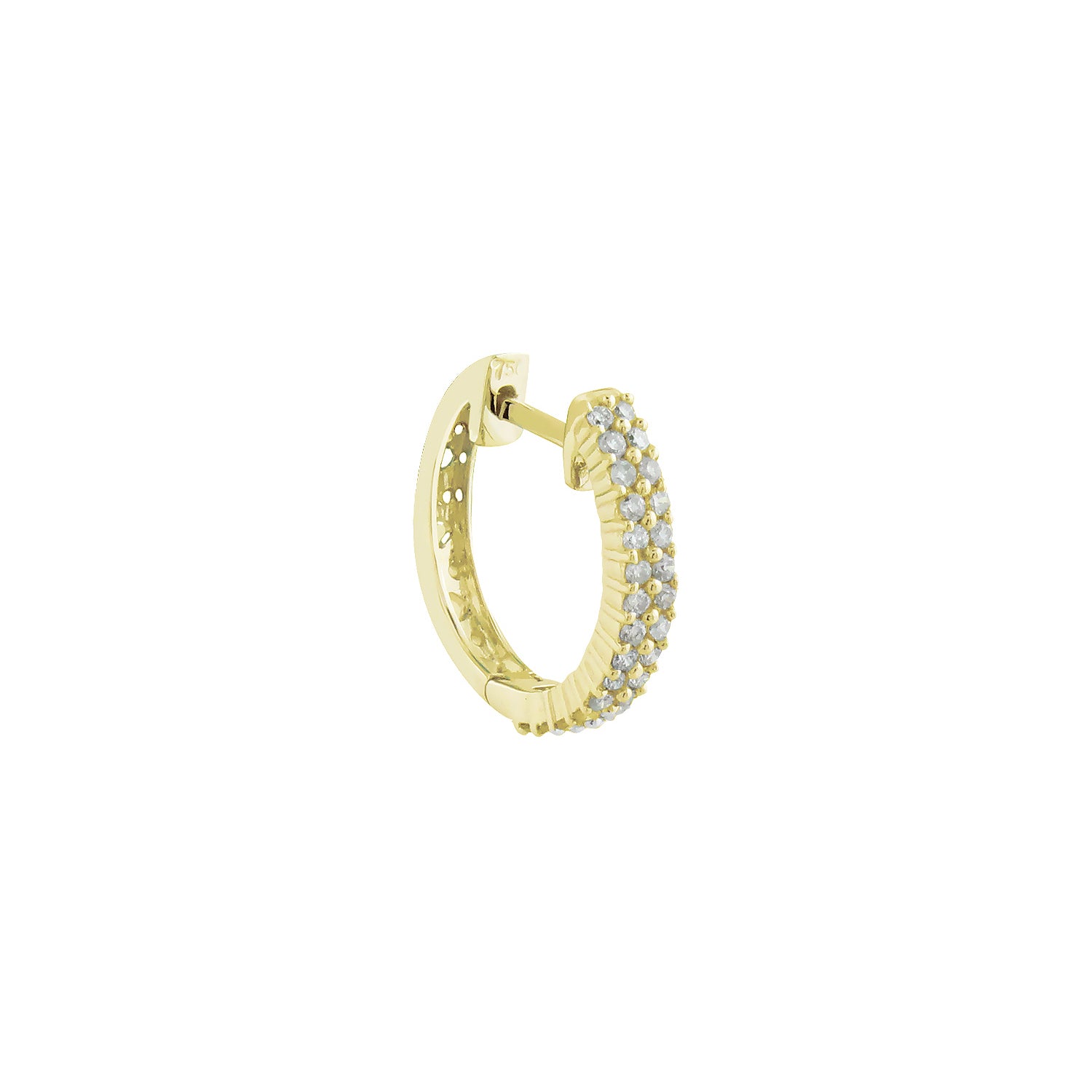 Meant to Believe Dimaond Hoop Earrings