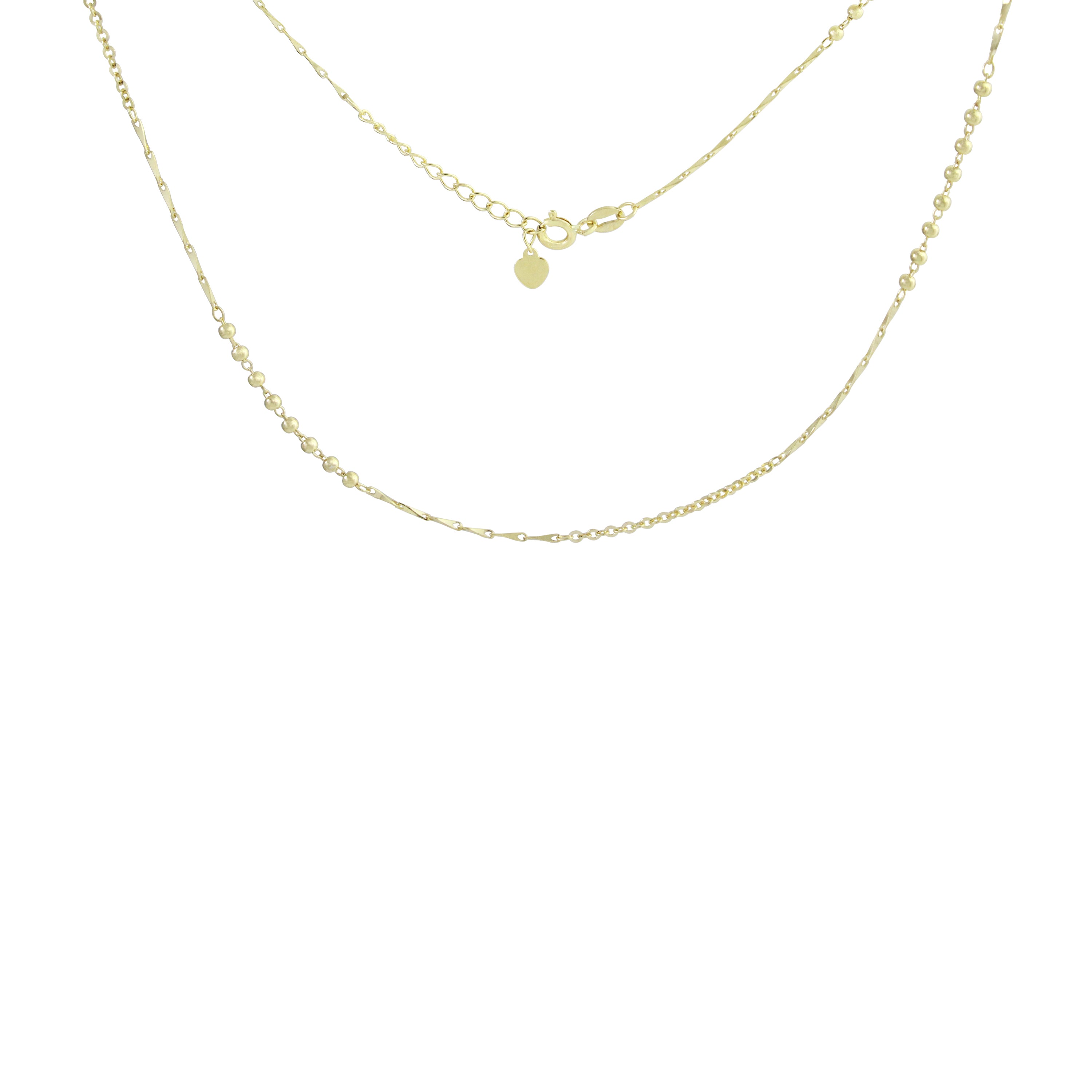 Elegant Fusion Gold Necklace