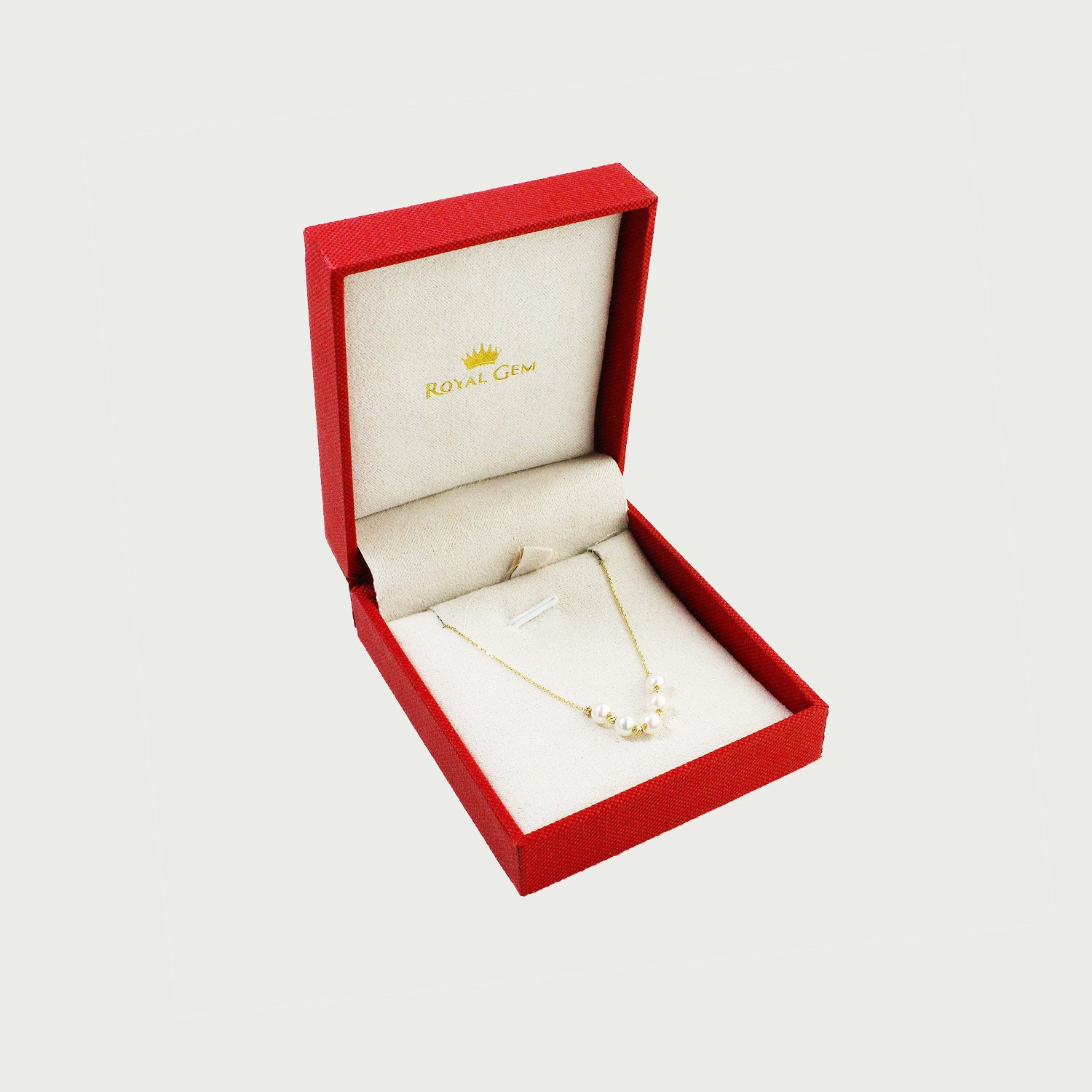 Refined Rhythm Pearl Necklace