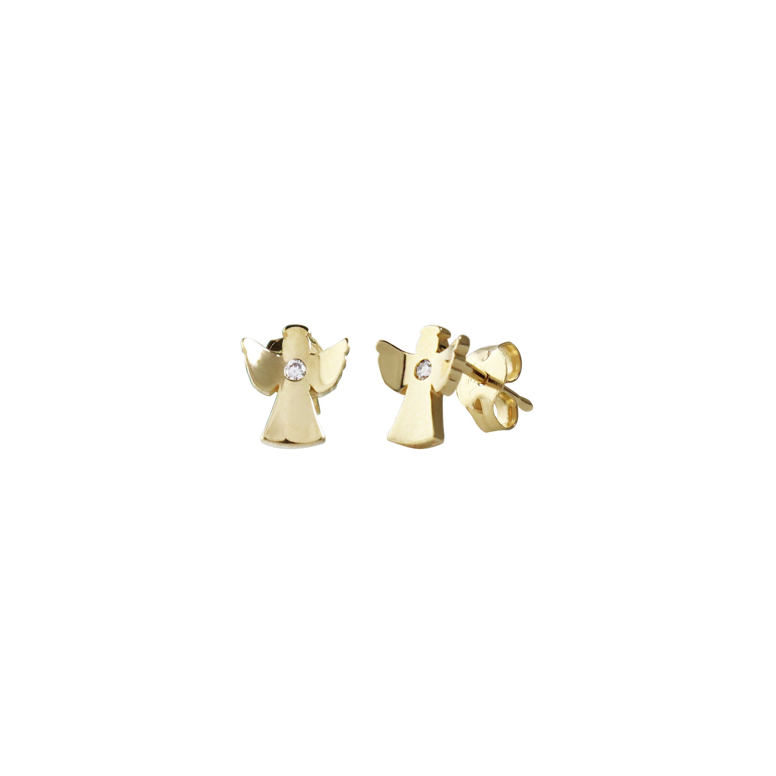 Heaven Sent Gold Earrings