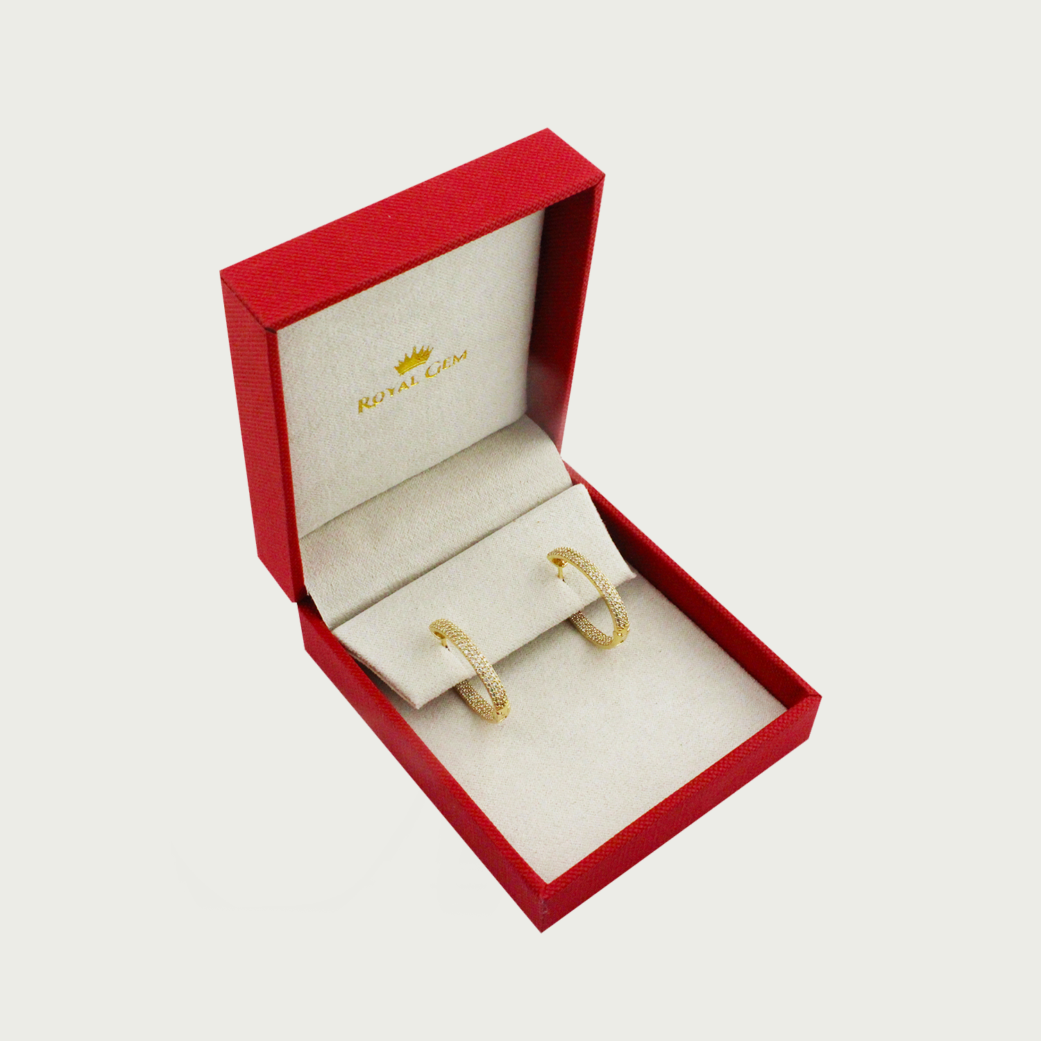 Infinite Promise Diamond Hoop Earrings