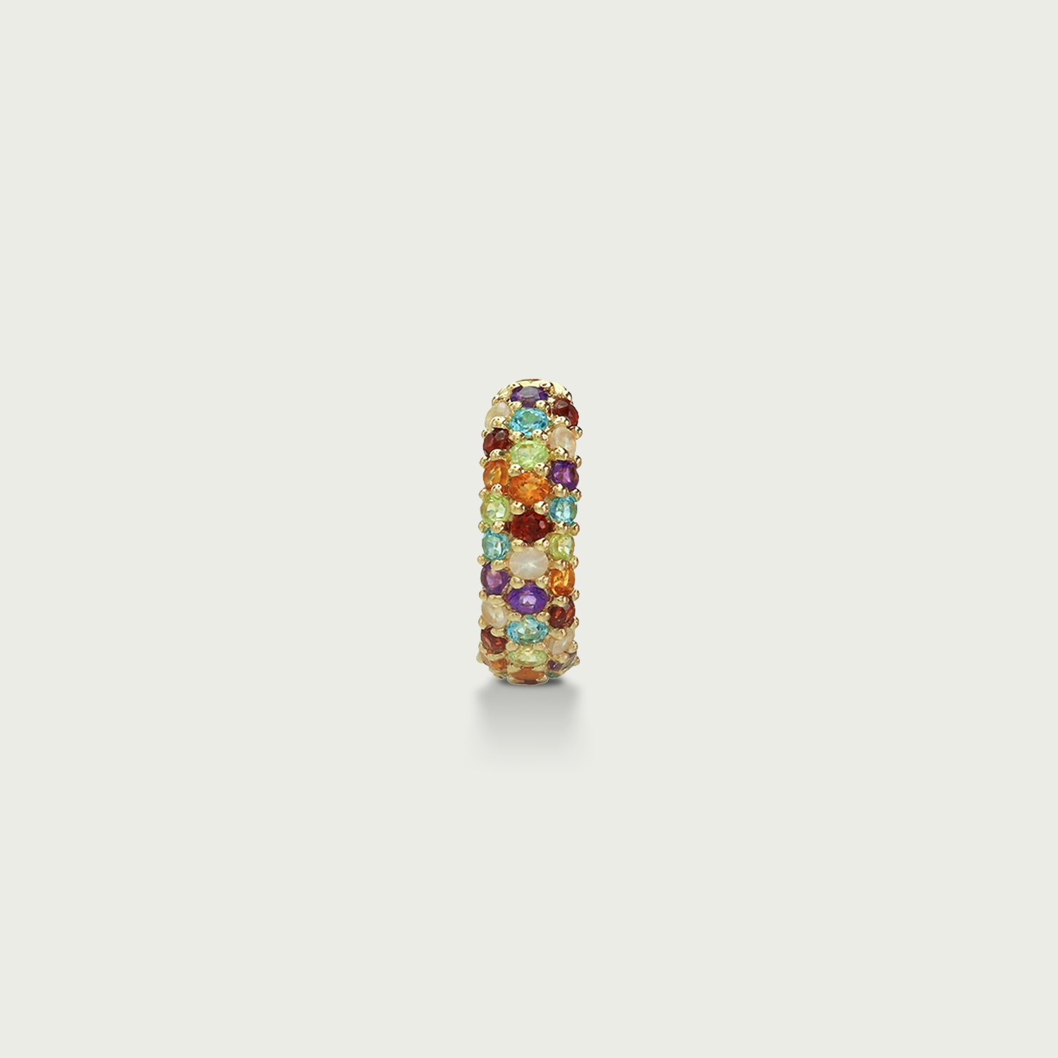 In a Daydream Rainbow Hoop Earrings