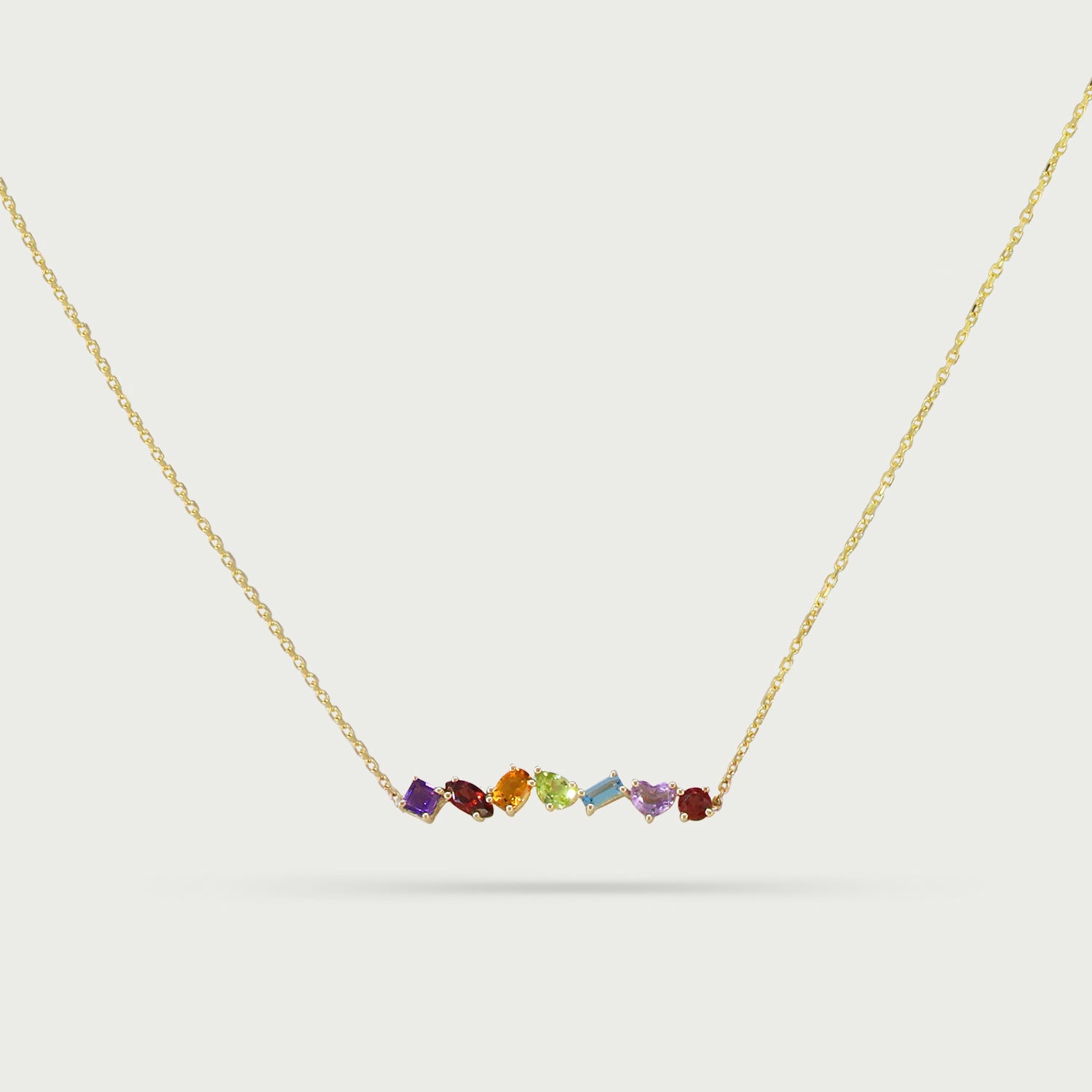 This is Major, Major Rainbow Necklace