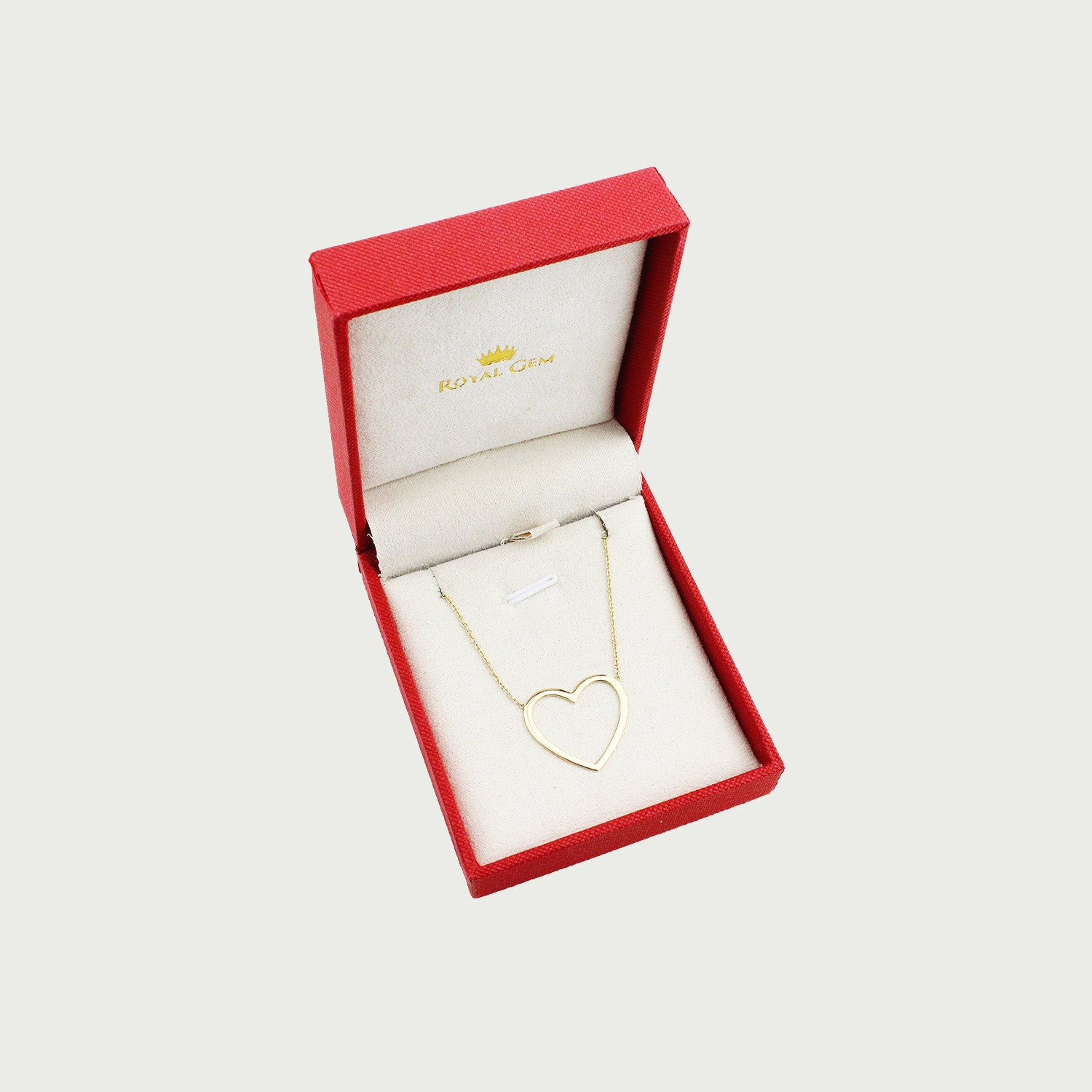 Endearing Heart Gold Necklace