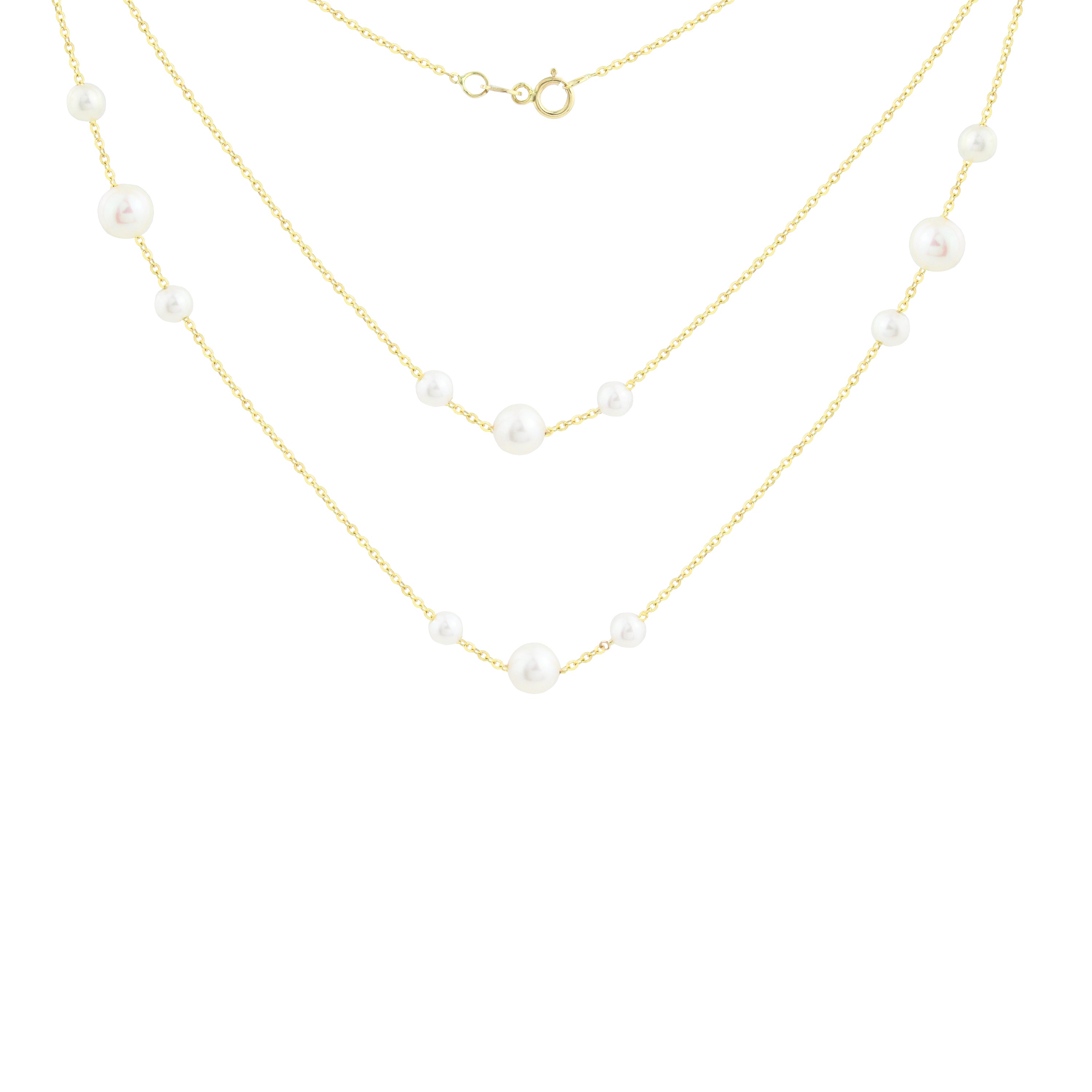 Seabreeze Drift Pearl Necklace