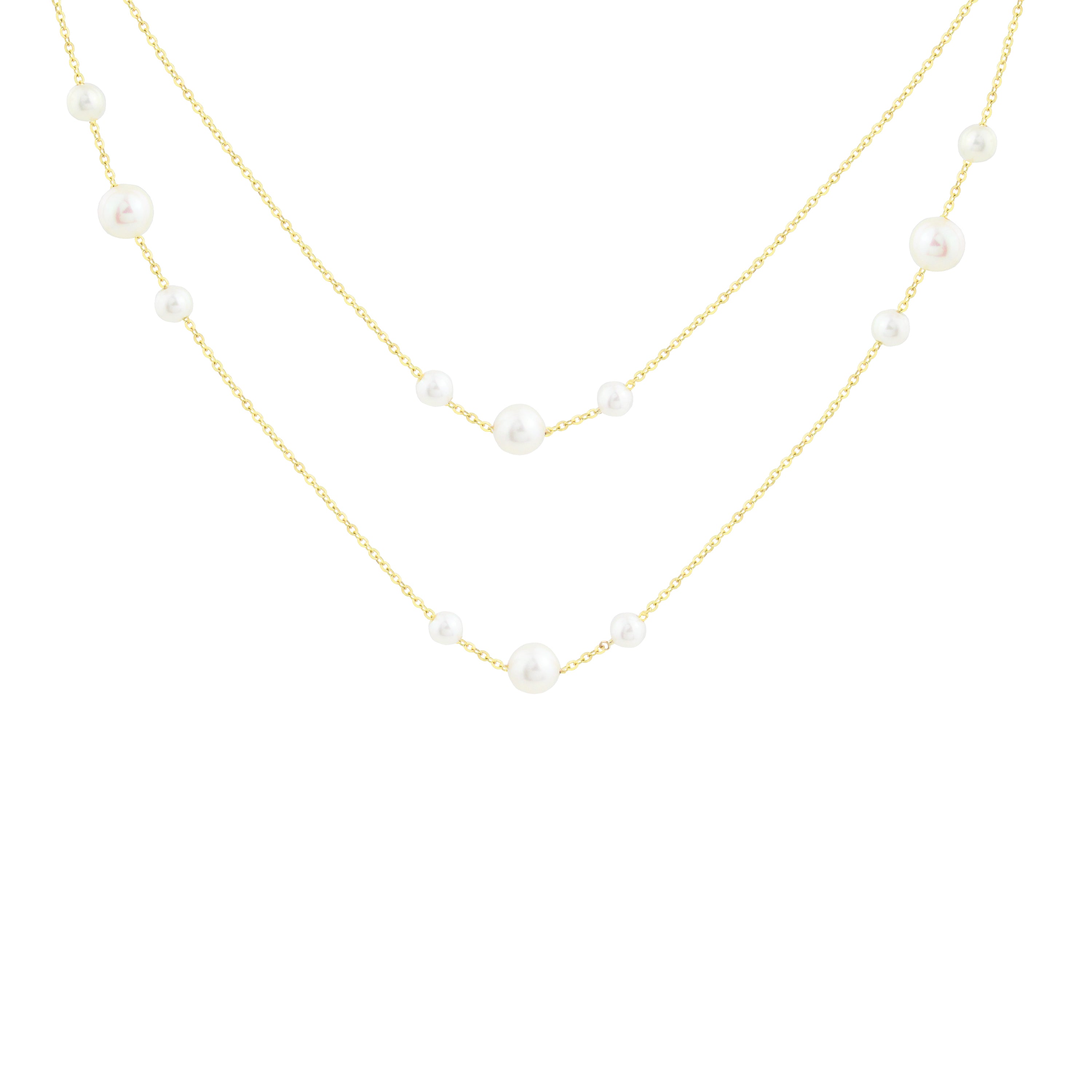 Seabreeze Drift Pearl Necklace