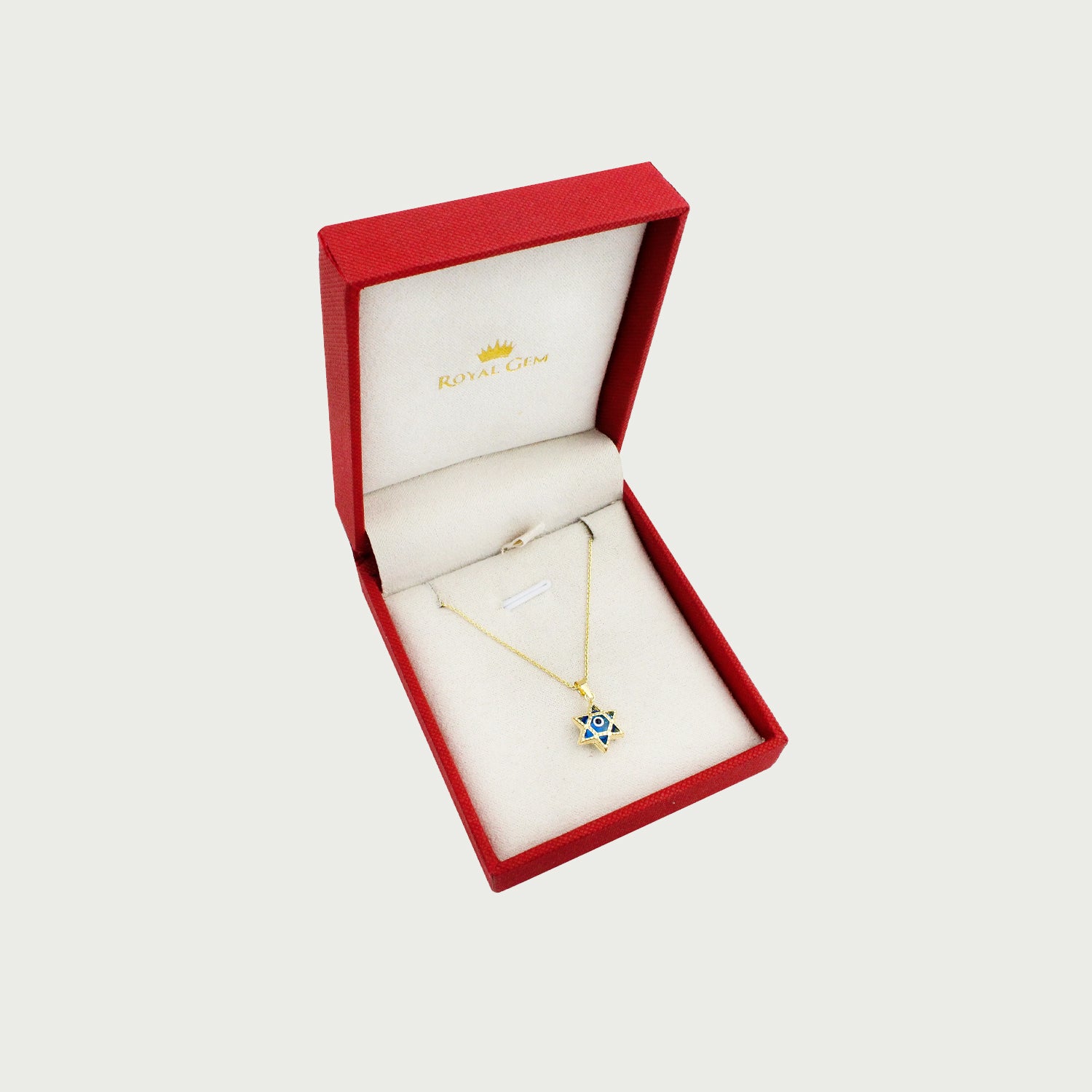 Evil Eye Star Gold Necklace