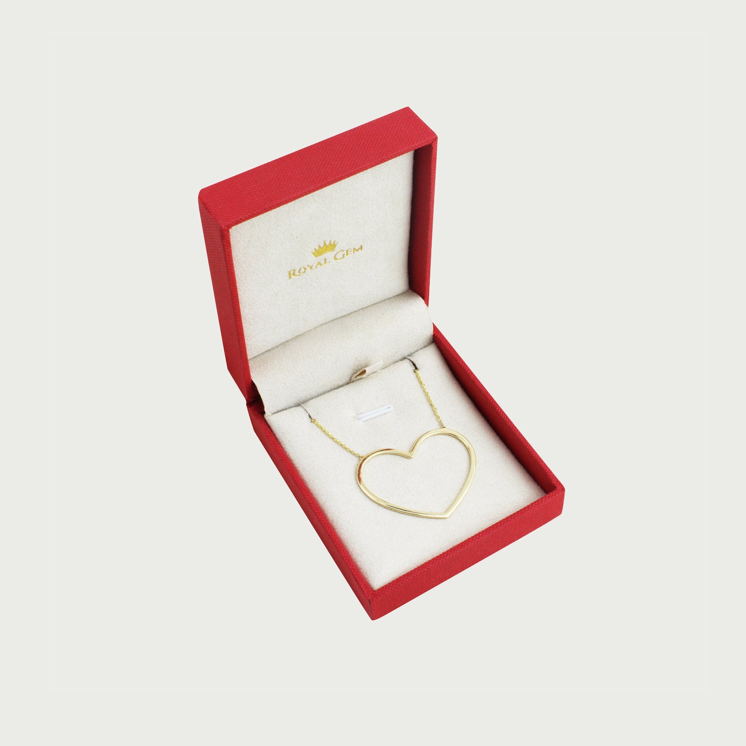 Endearing Heart Gold Necklace