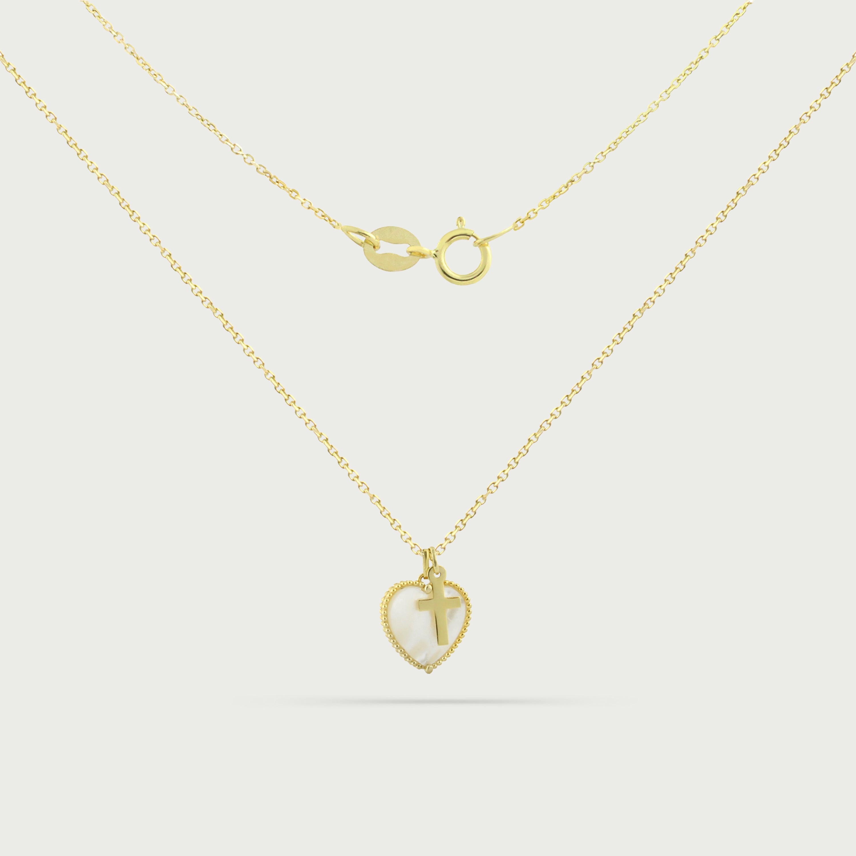 Heart of Grace Gold Necklace