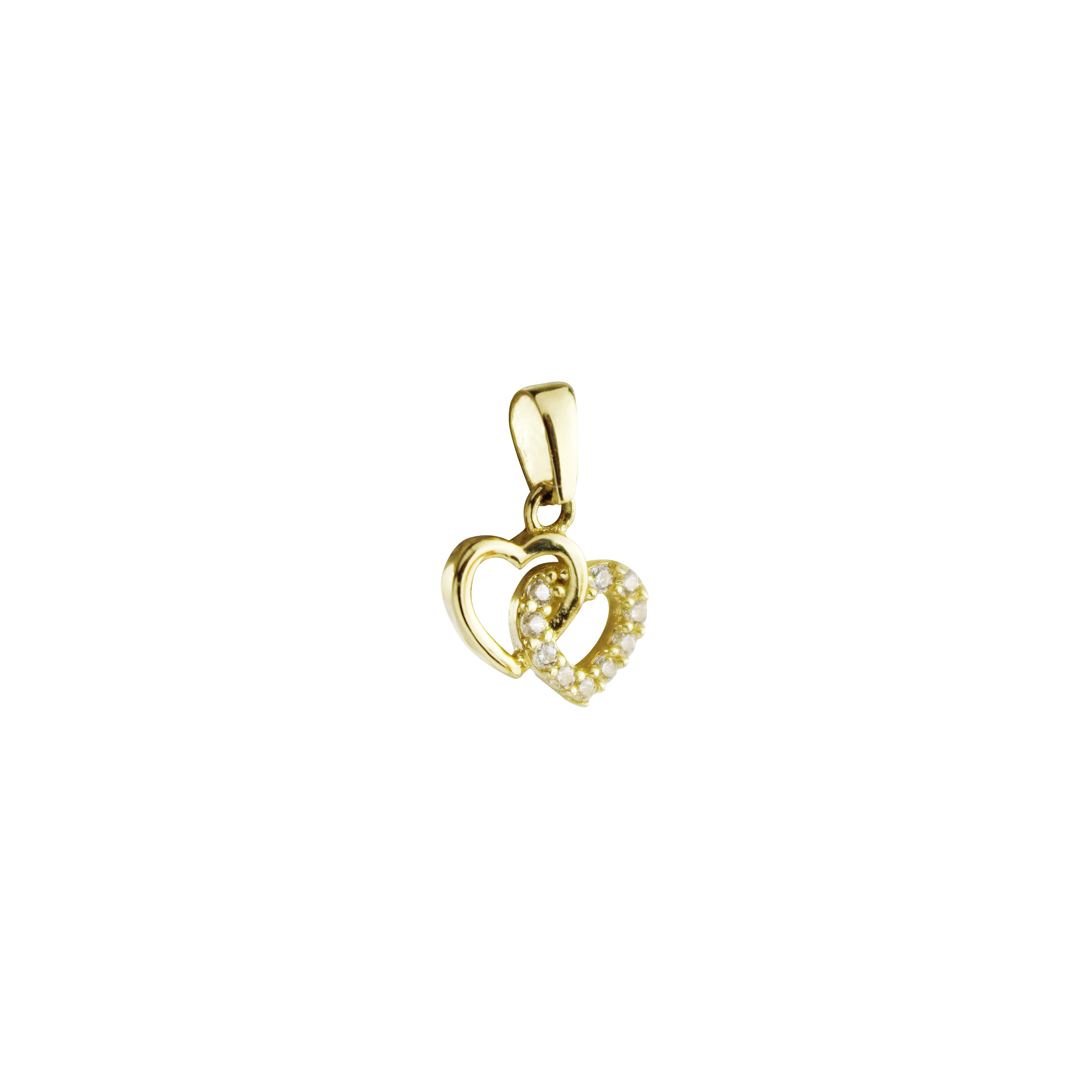 Heart to Heart Gold Penadant