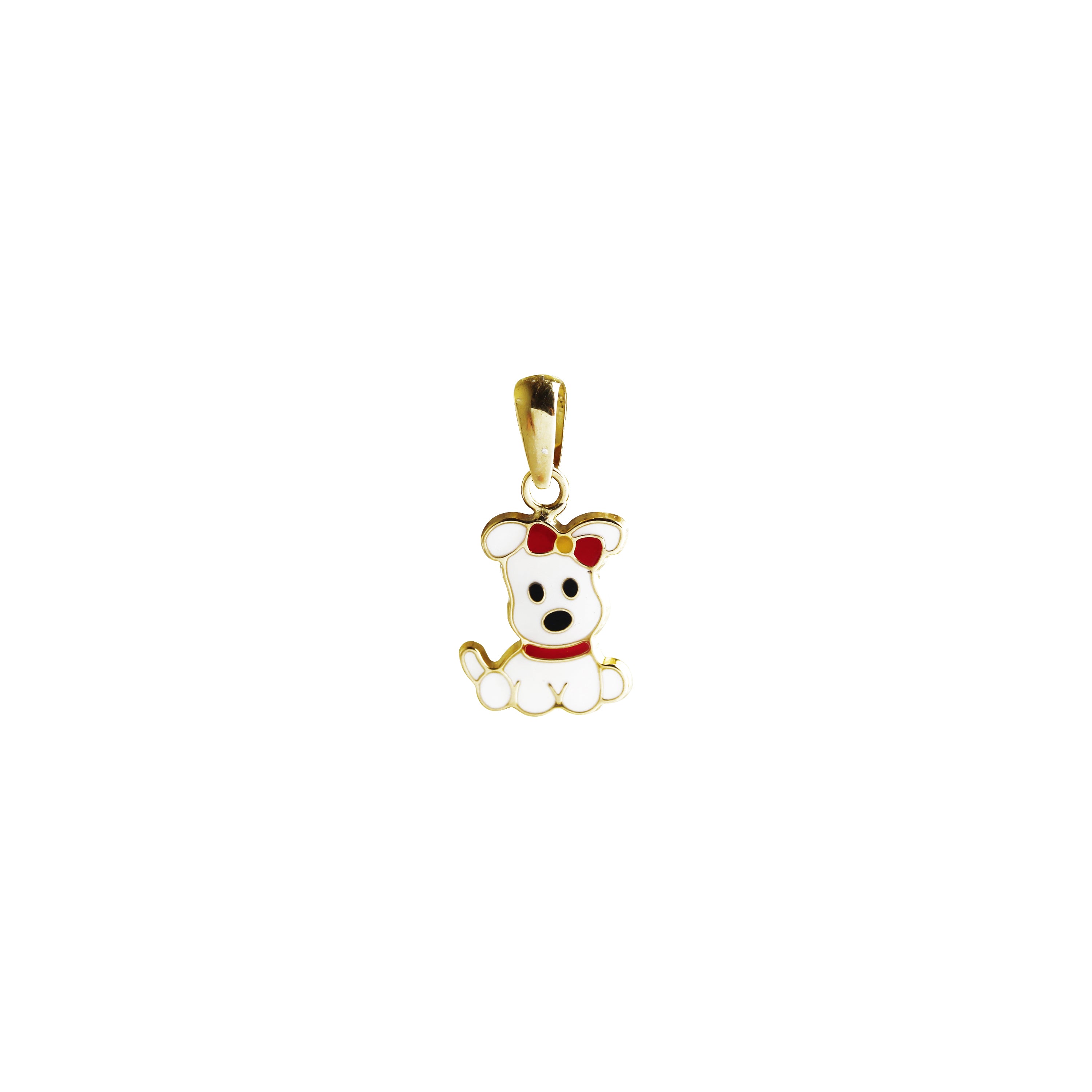 Puppy Love Gold Pendant