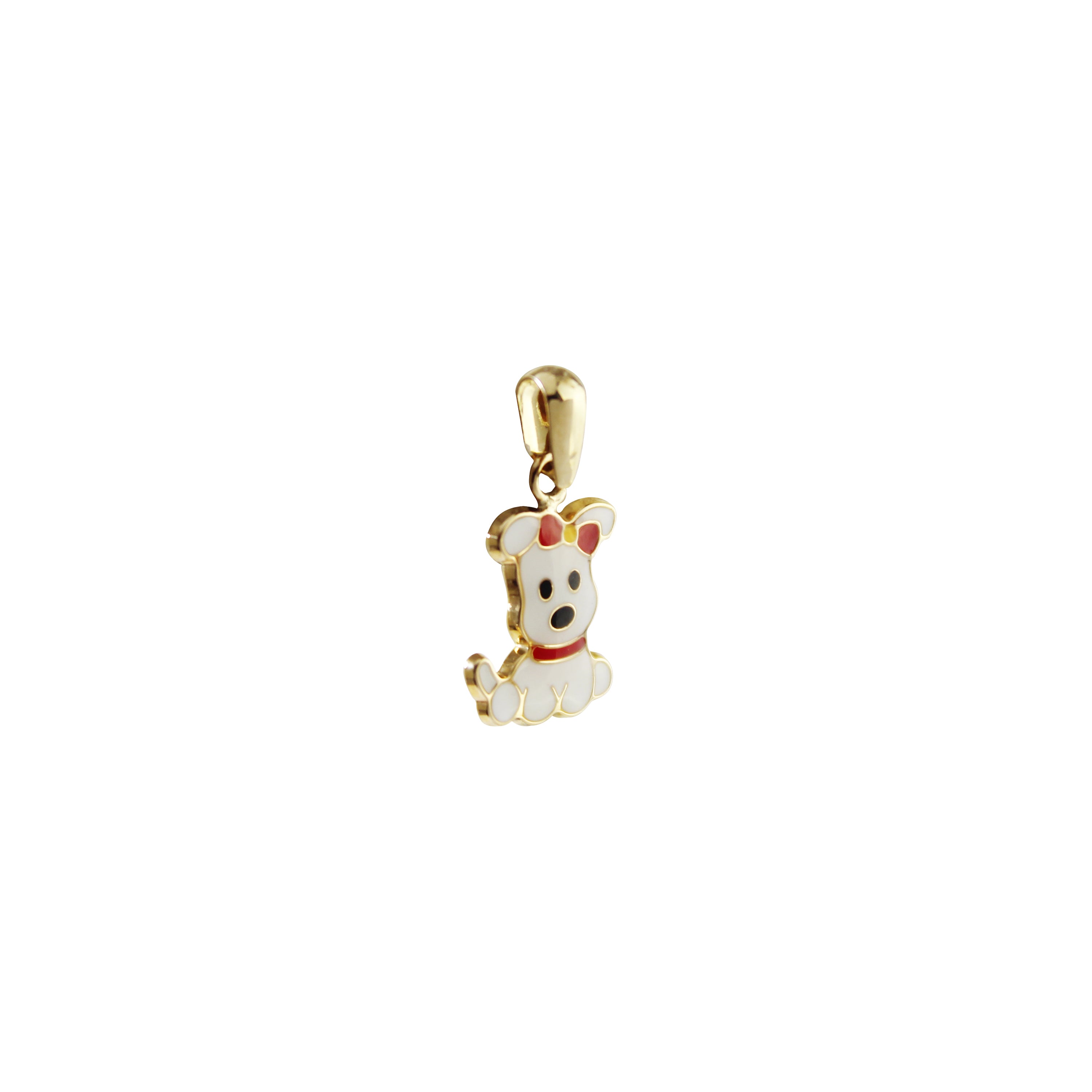 Puppy Love Gold Pendant