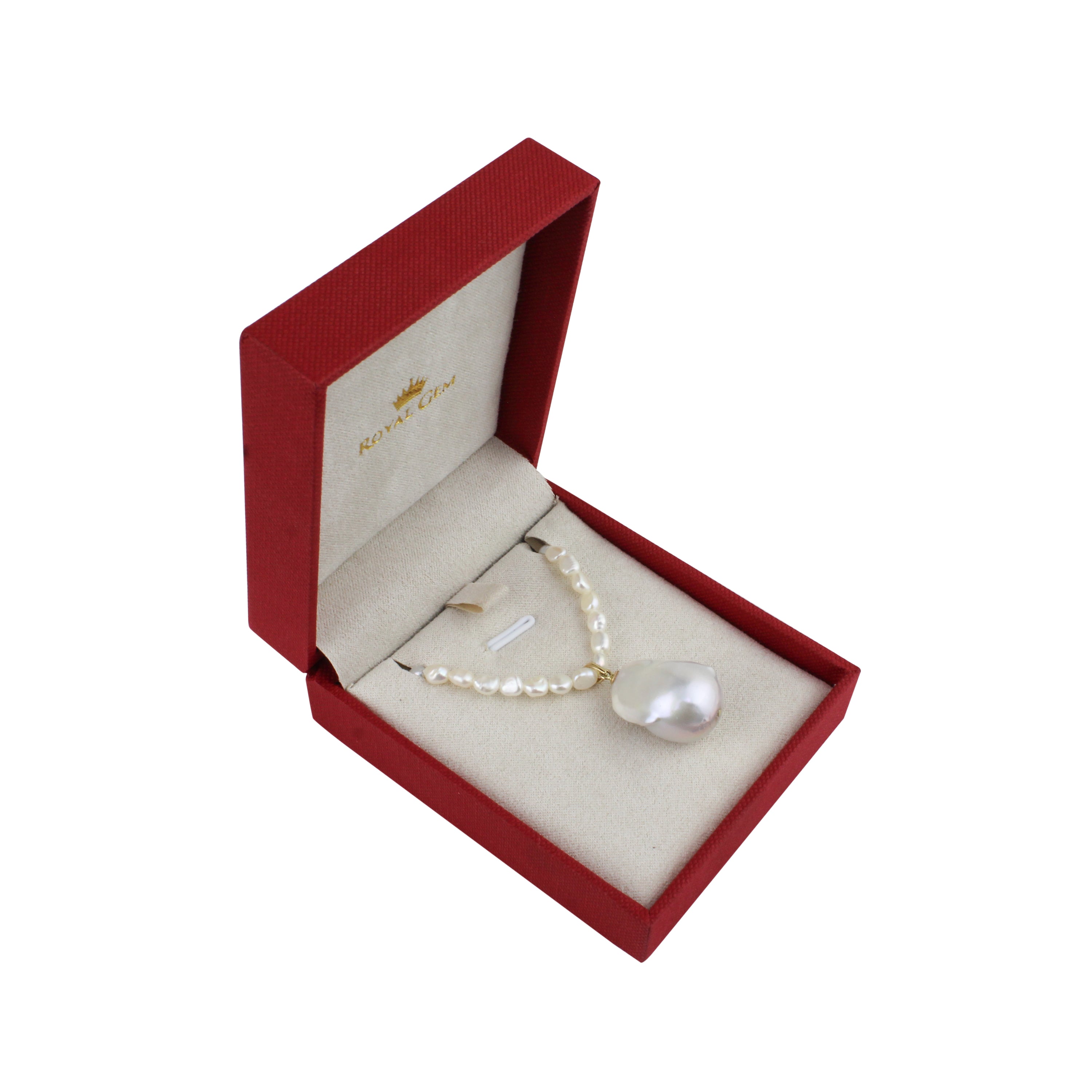 Siren's Drop Pearl Necklace
