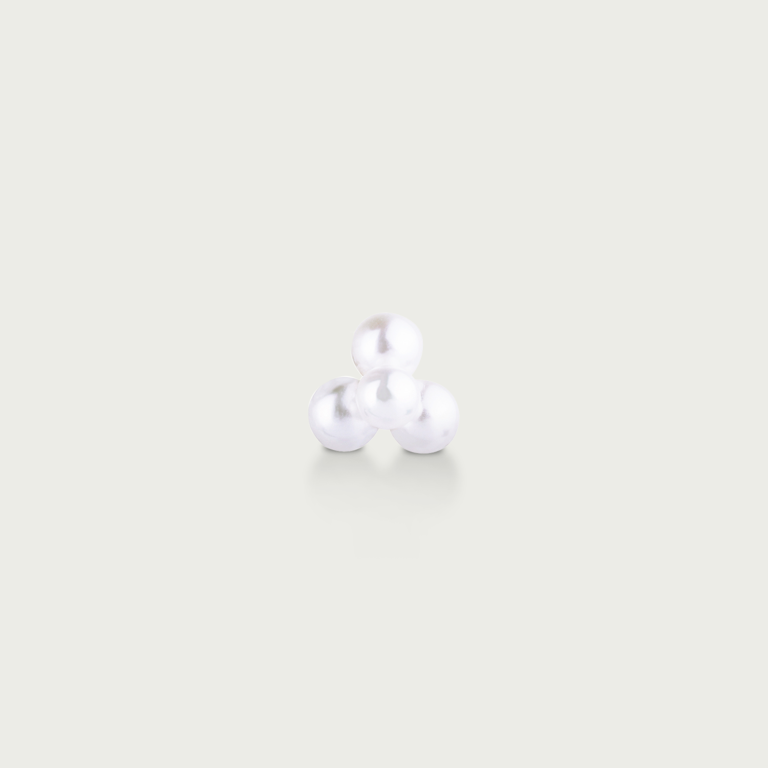 Ocean Deep Four Pearl Stud Earrings