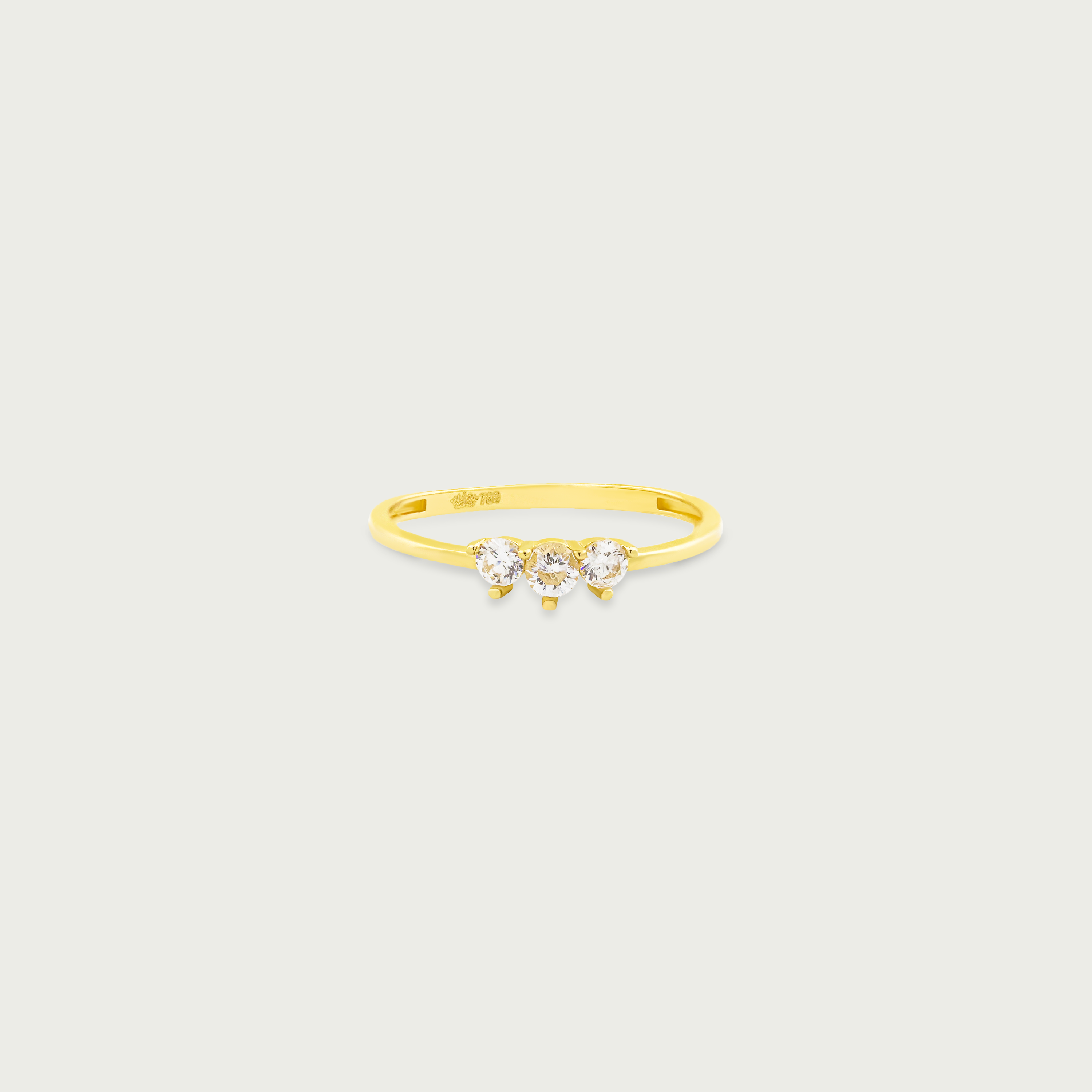 Signature Move Three Gold Ring
