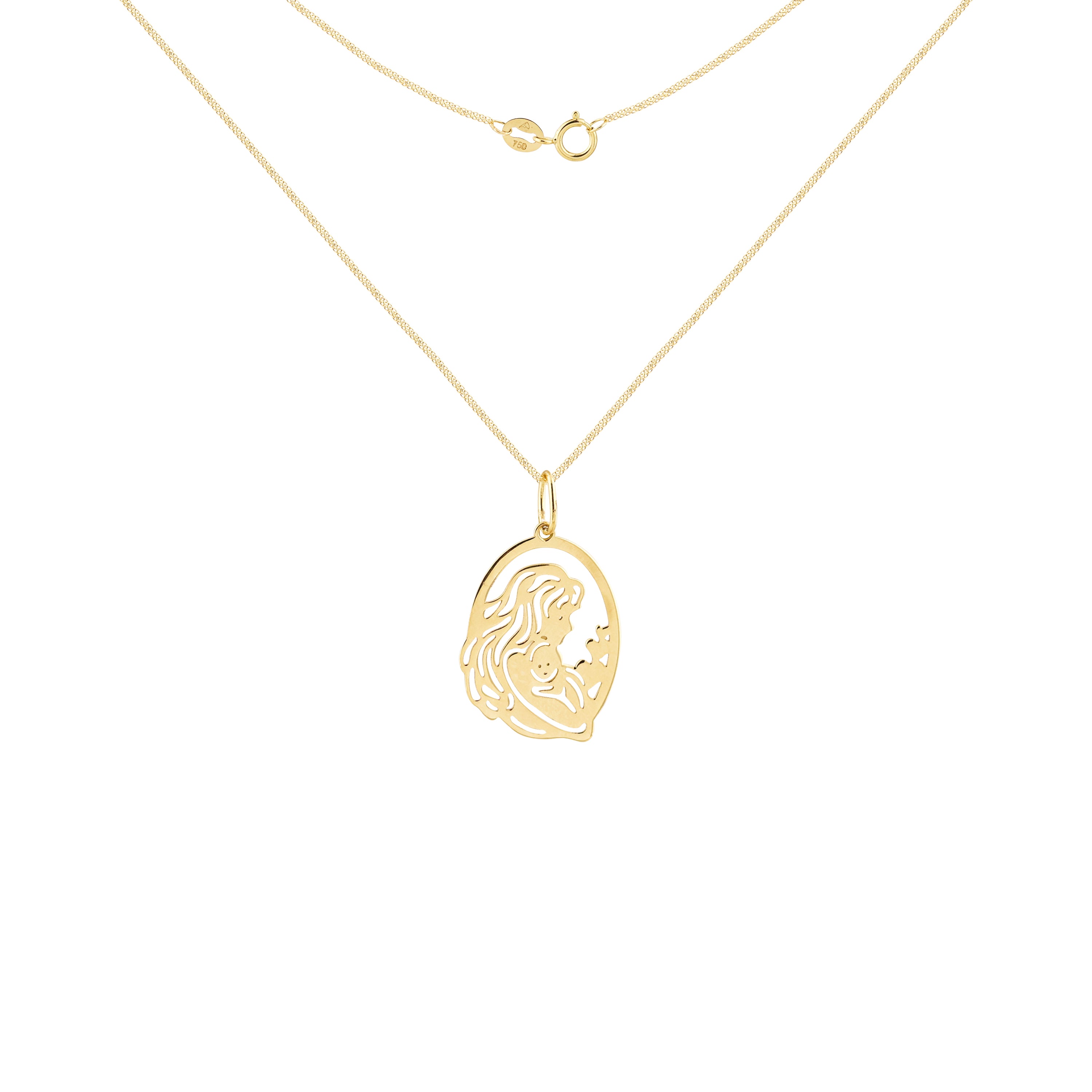 Mom's Love Gold Necklace