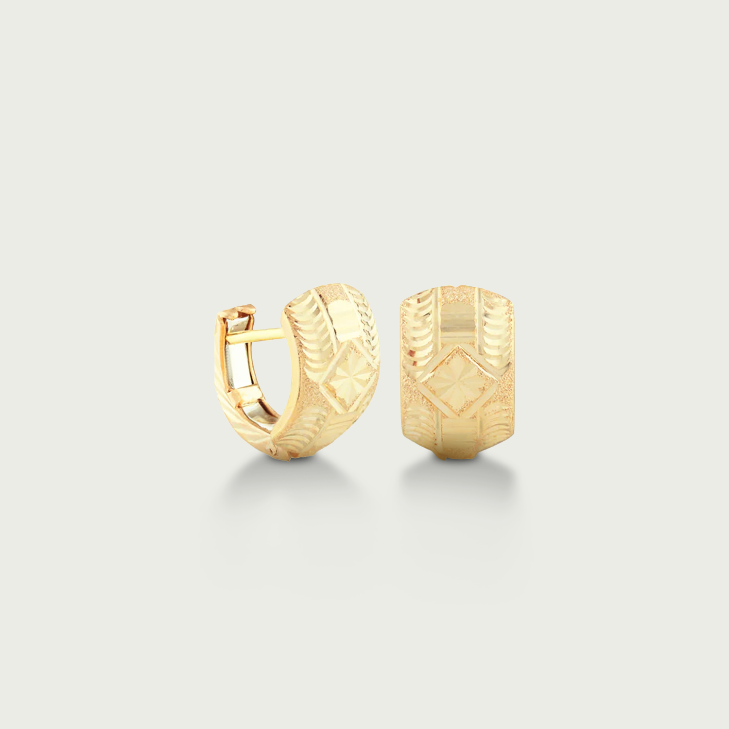 The Edit Charm Gold Creolla Earrings