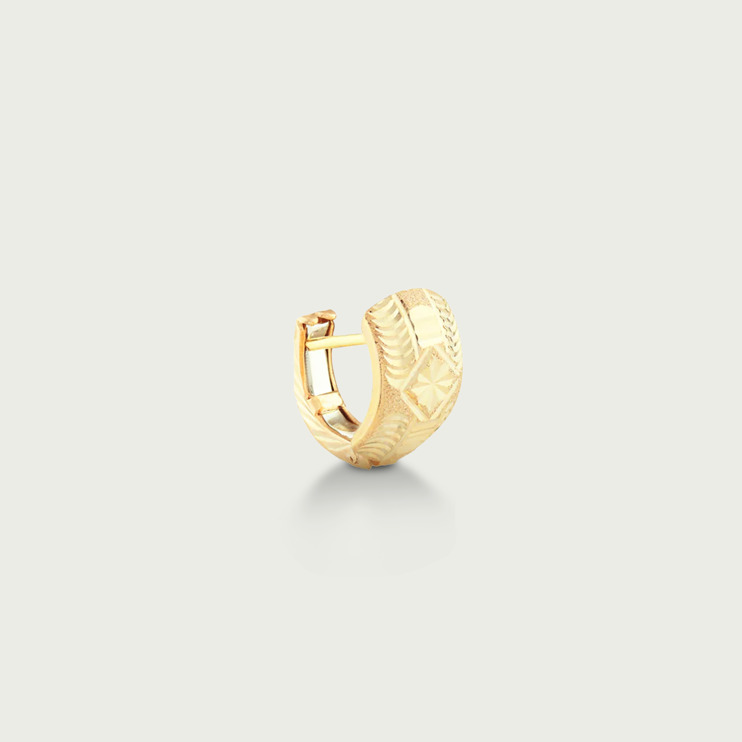 The Edit Charm Gold Creolla Earrings