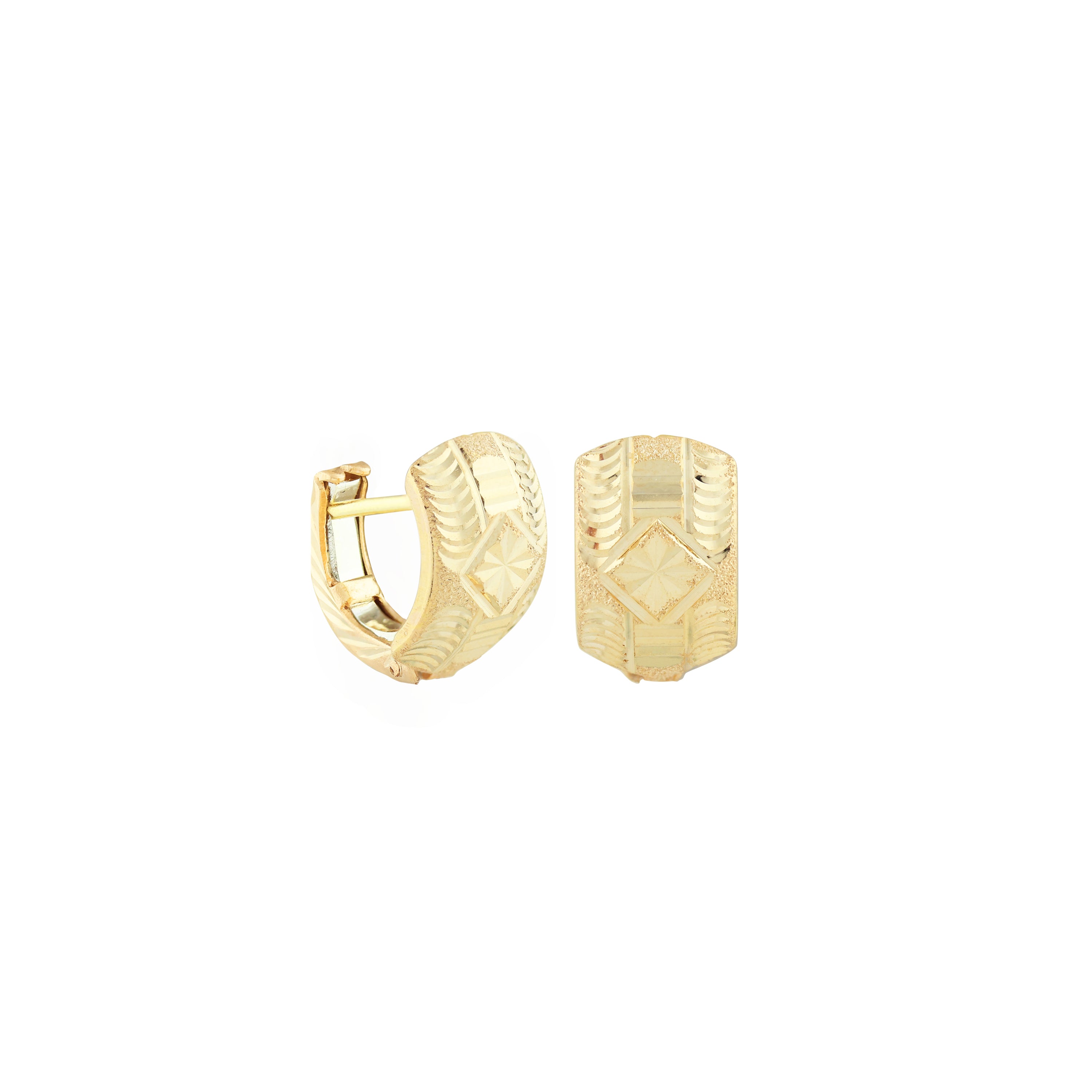 The Edit Charm Gold Creolla Earrings
