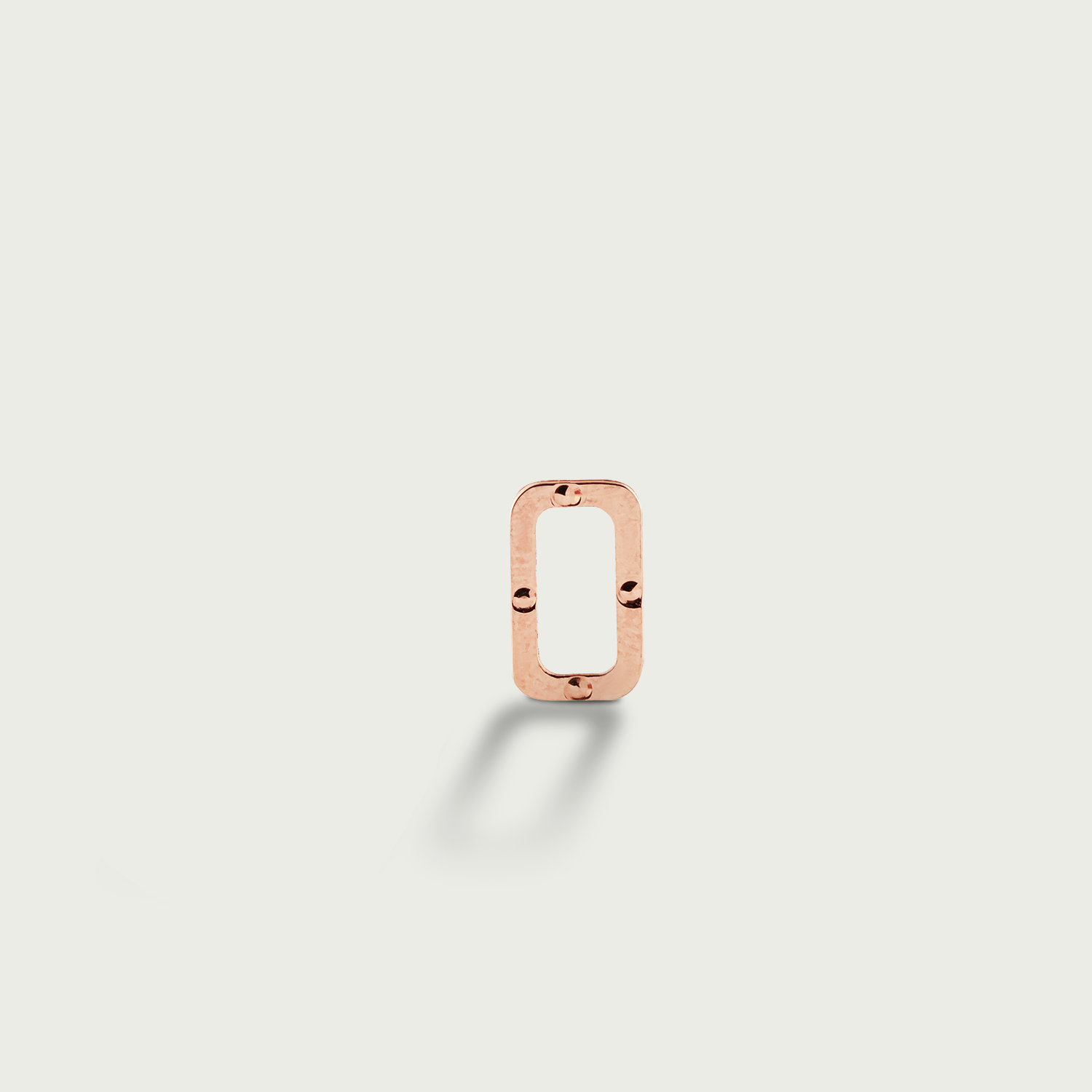 Geometric Chic Gold Stud Earrings