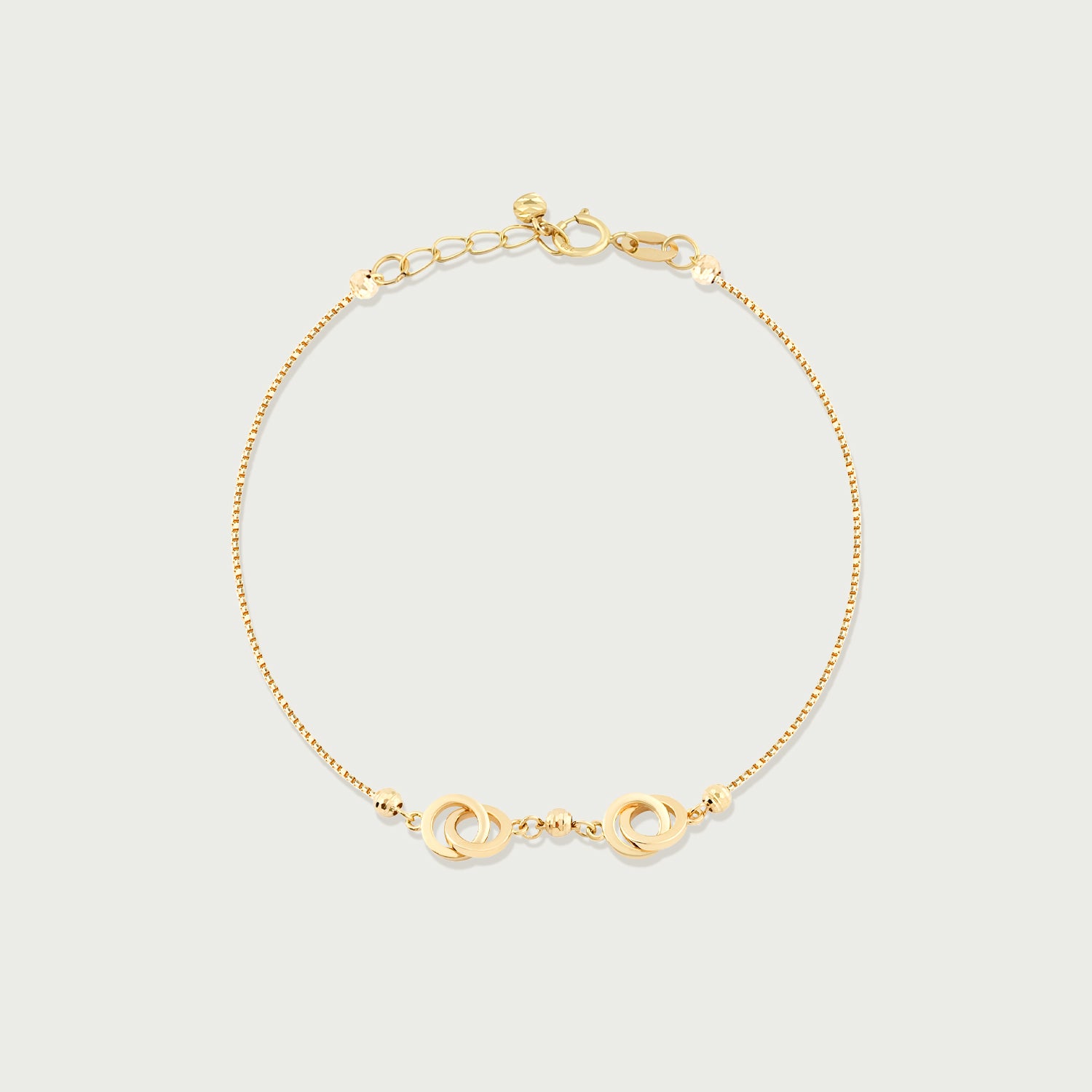 Celestial Glow Gold Bracelet