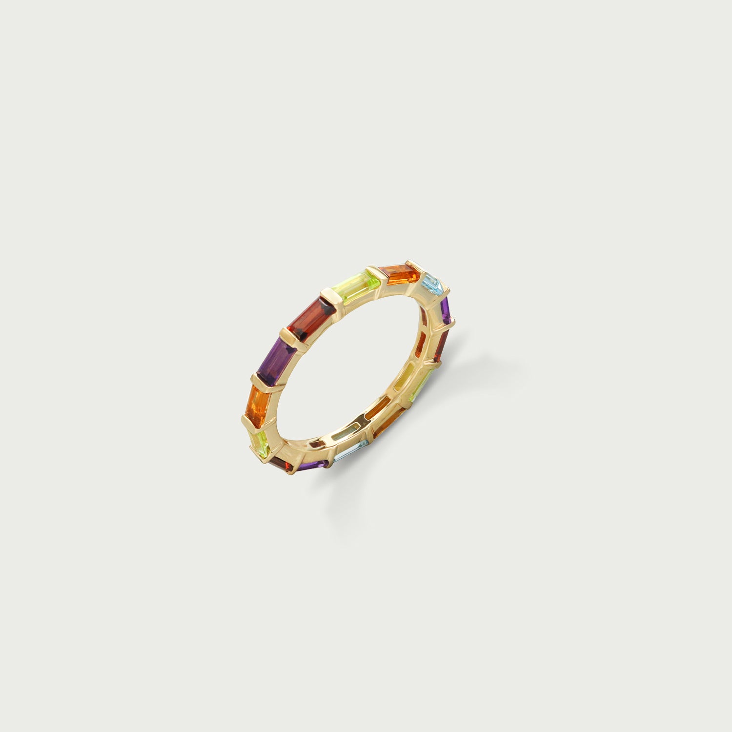 Rainbows Prism Eternity Ring