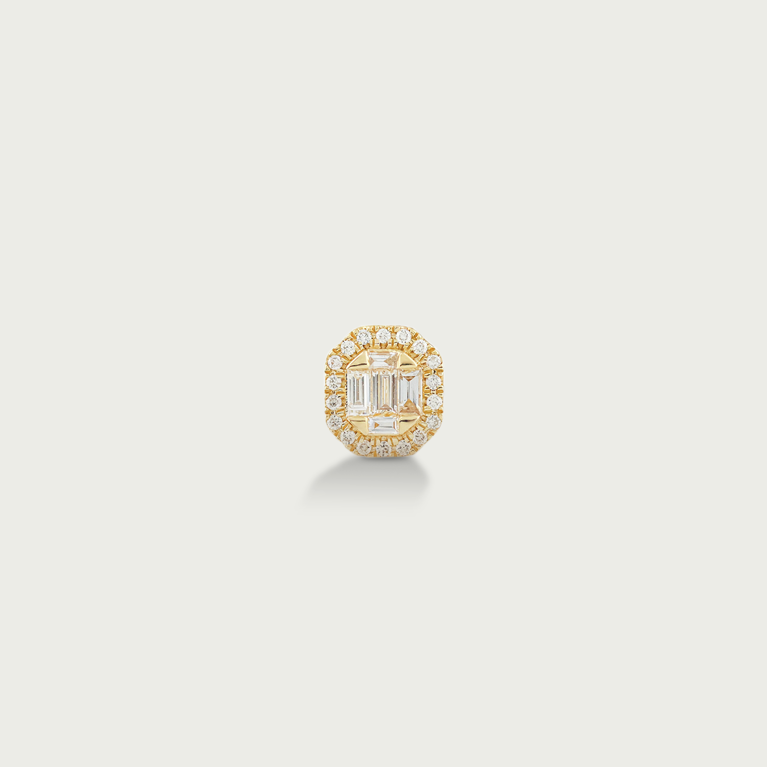 Perch Delight Diamond Stud Earrings