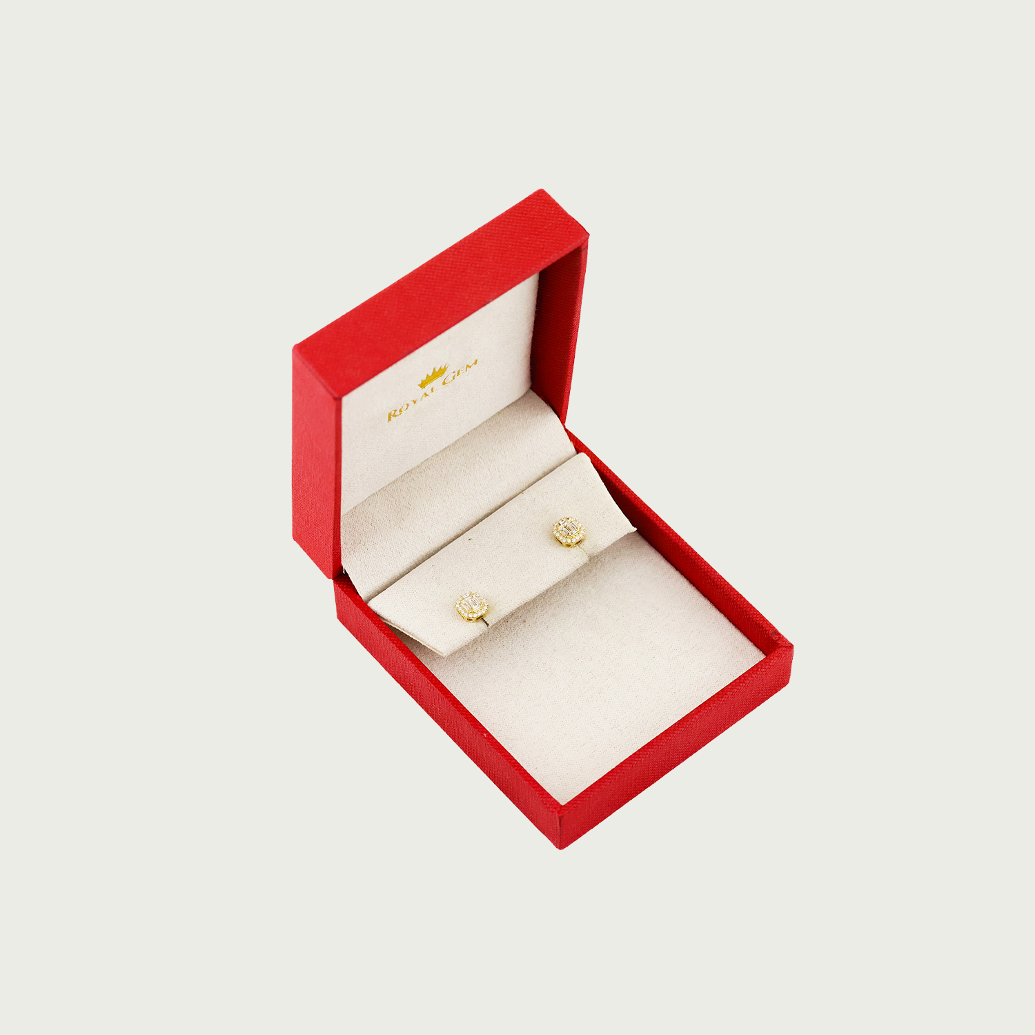 Perch Delight Diamond Stud Earrings
