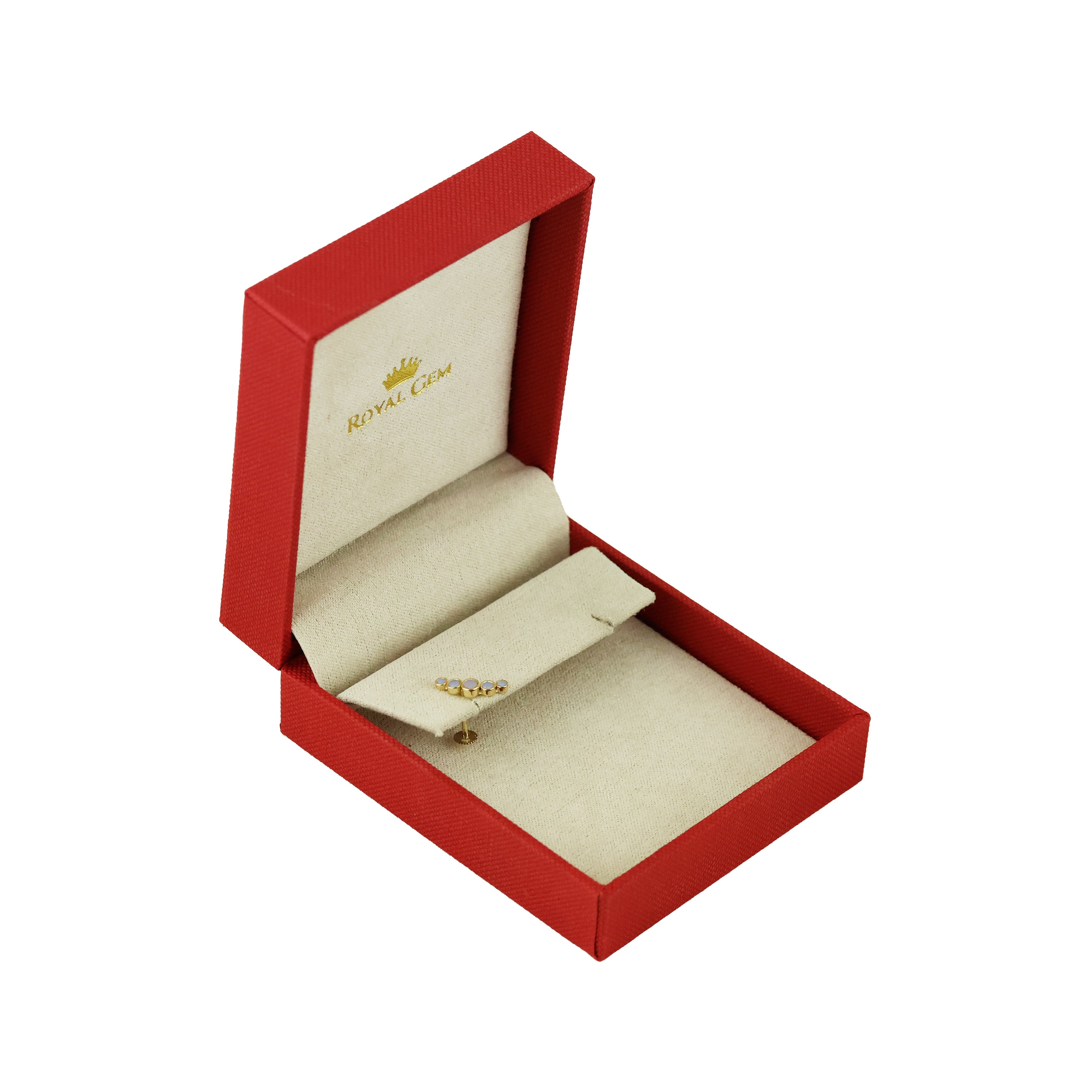 Bubble Crawler Gold Earrings