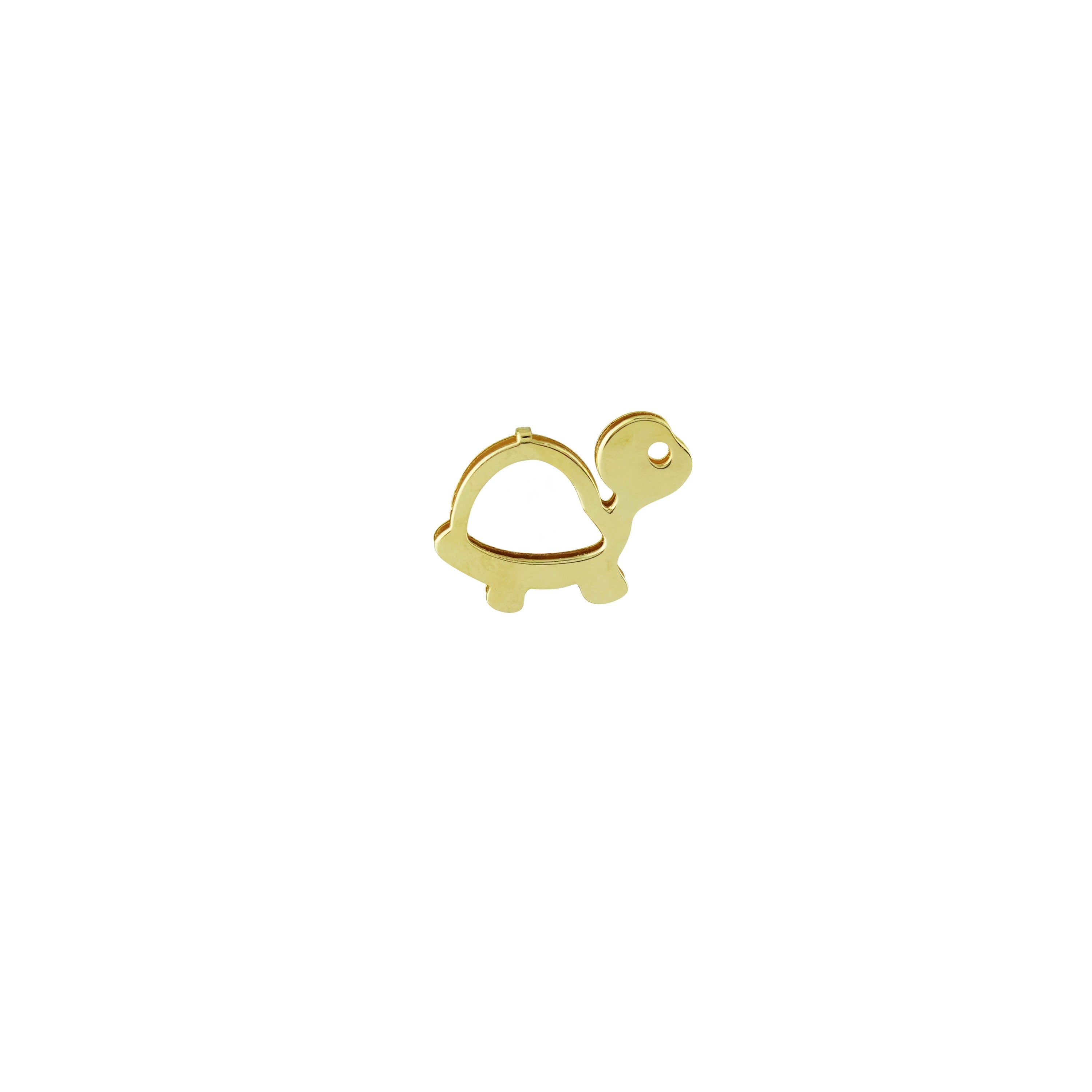 Tiny Explorer Gold Pendant