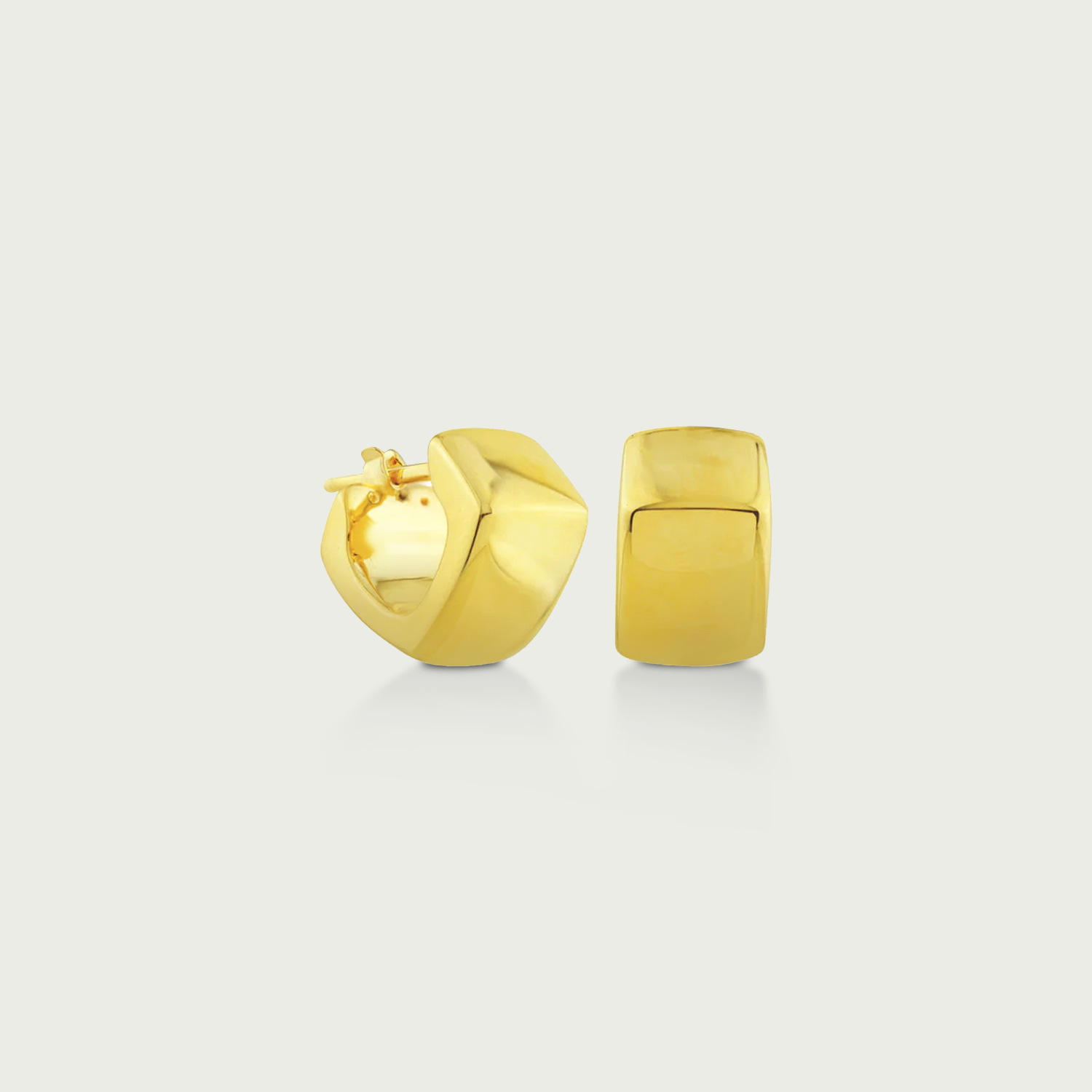 First Impression Gold Hoop Earrings