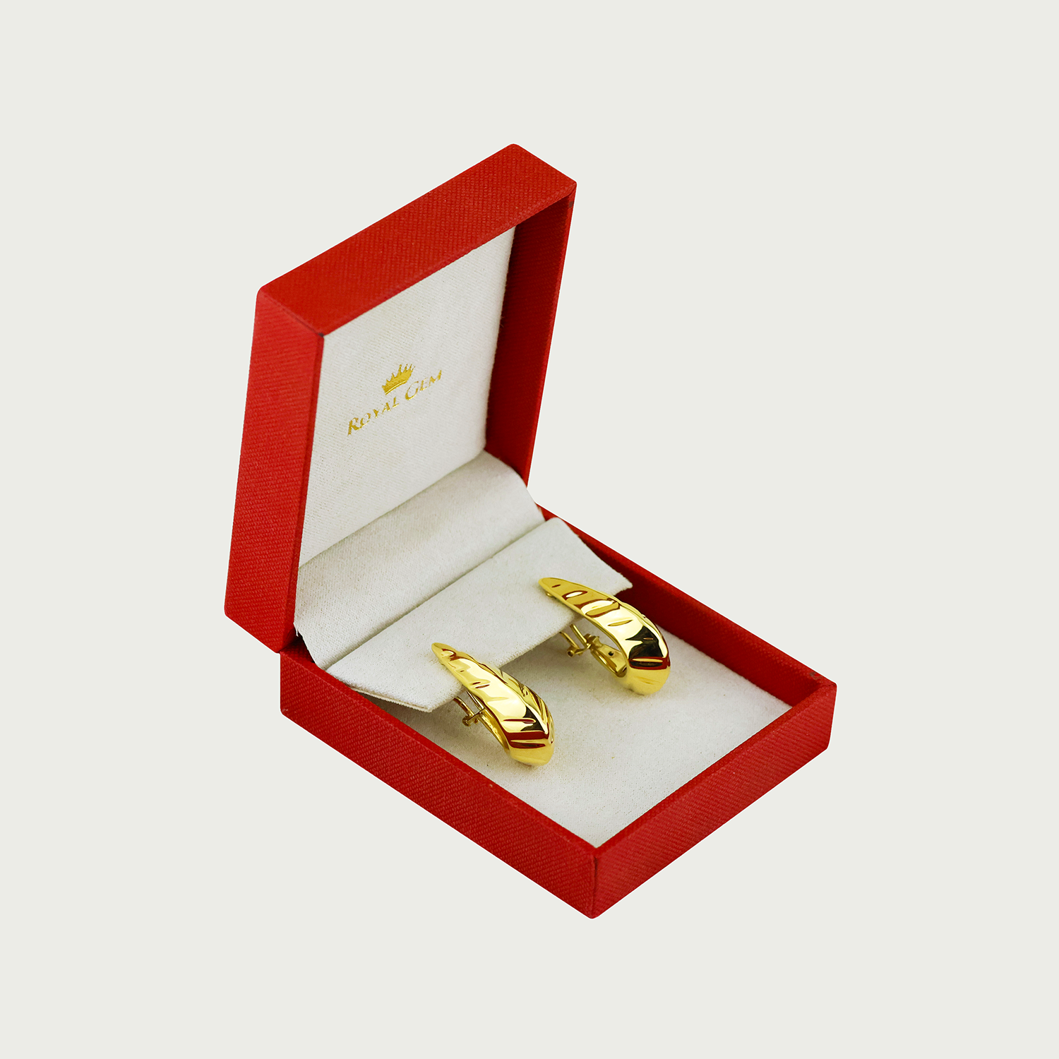 Set to Go Gold Hoop Earrings