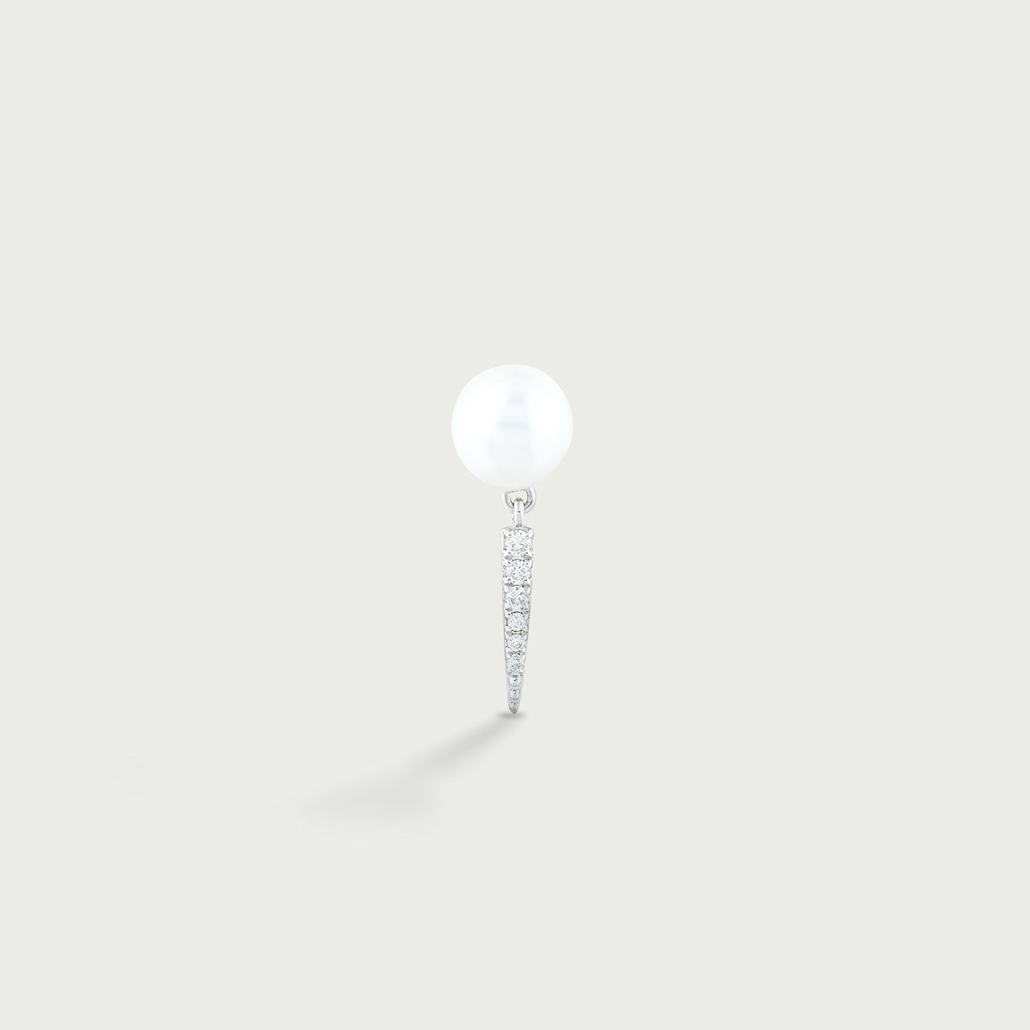 Swept by Sea Pearl Dangling Earrings