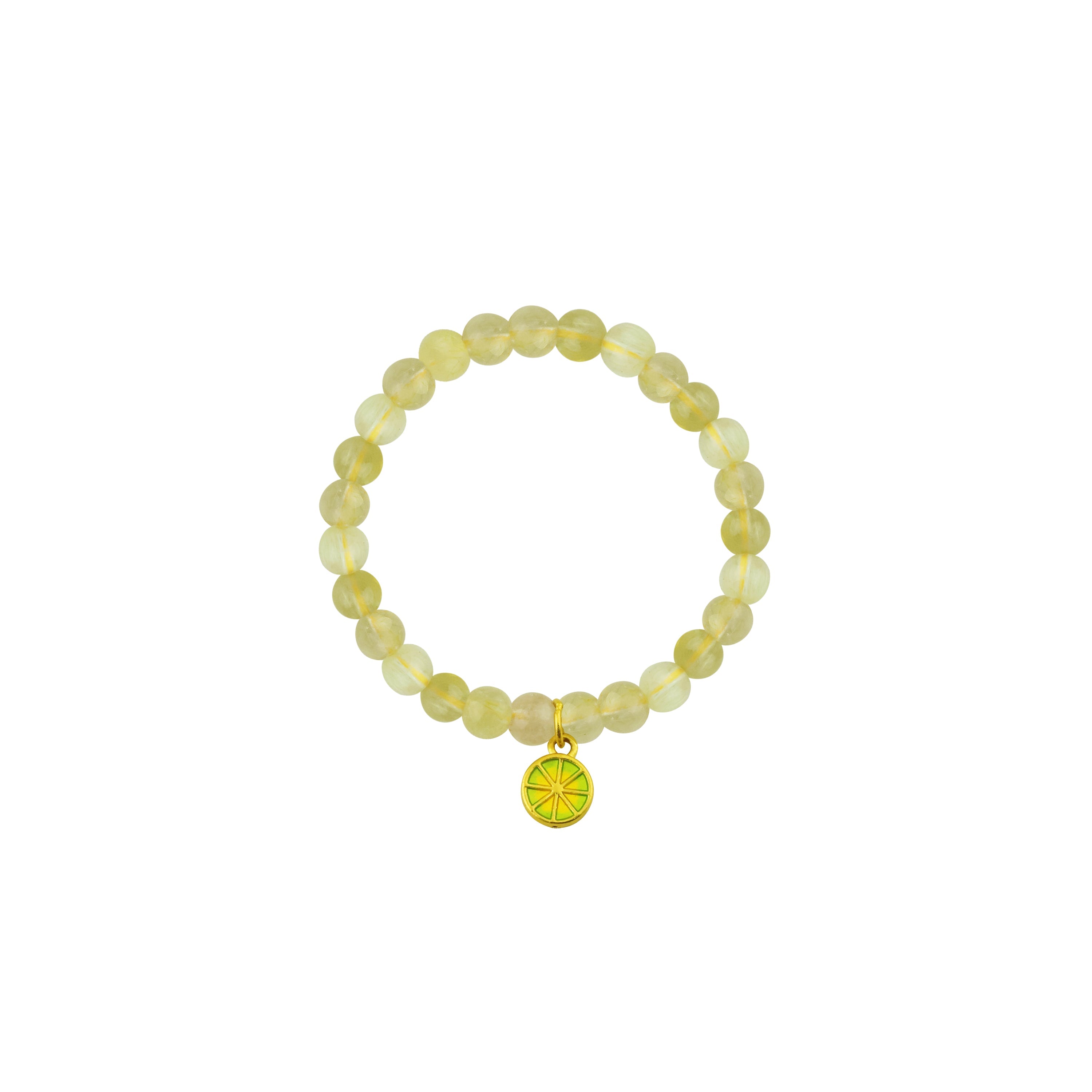 Lemon Fruit Gold Bracelet