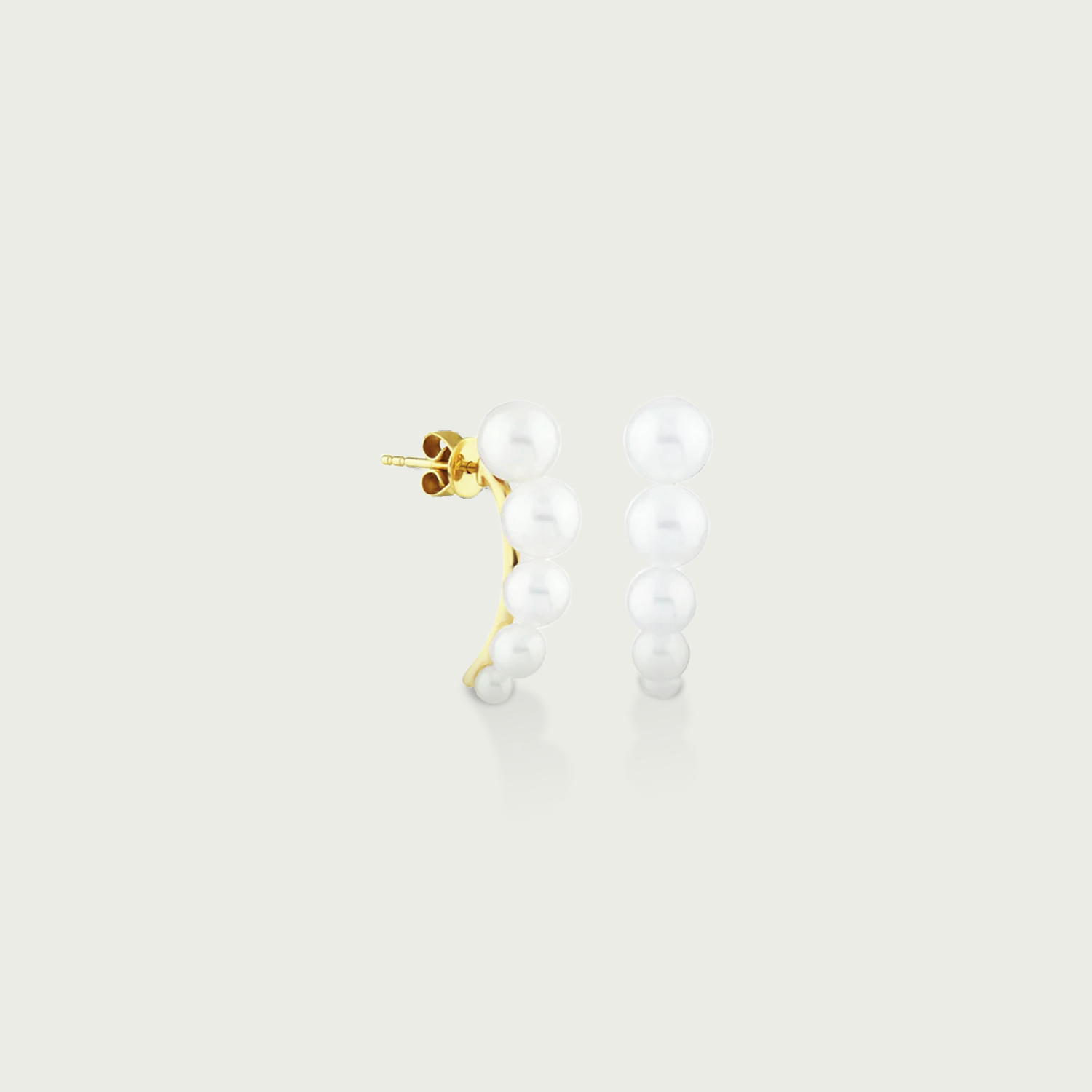 Saltwater Serenity Pearl Stud Earrings