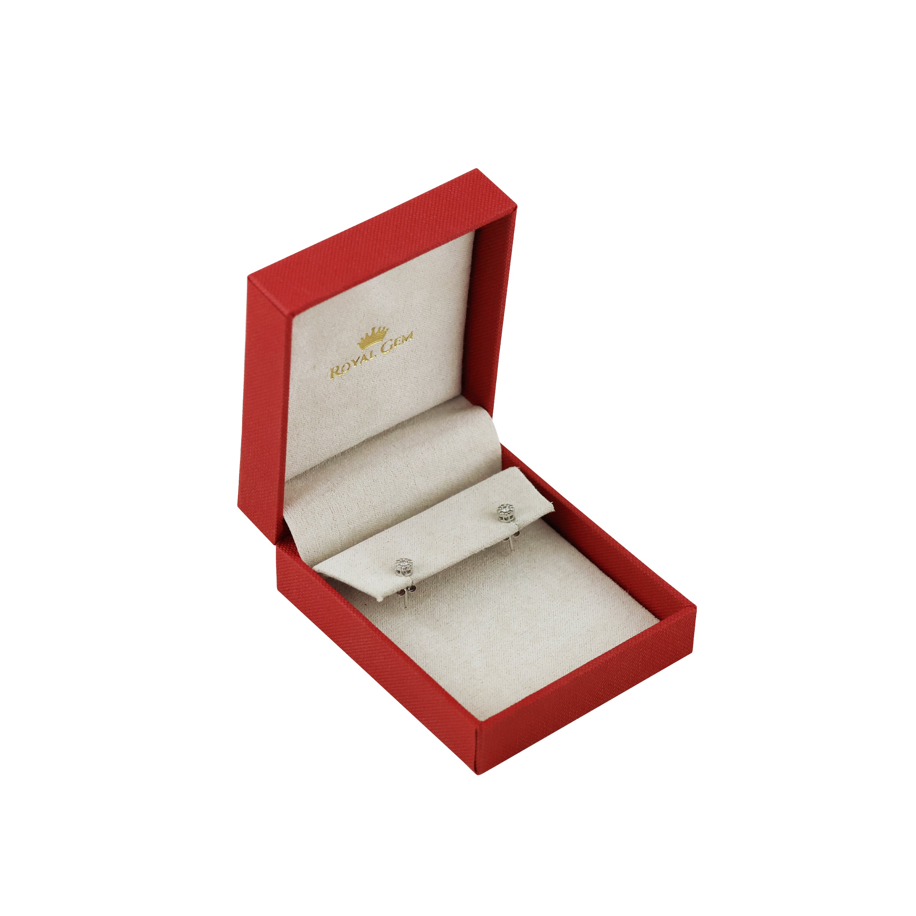 Blooming Radiance Diamond Stud Earrings