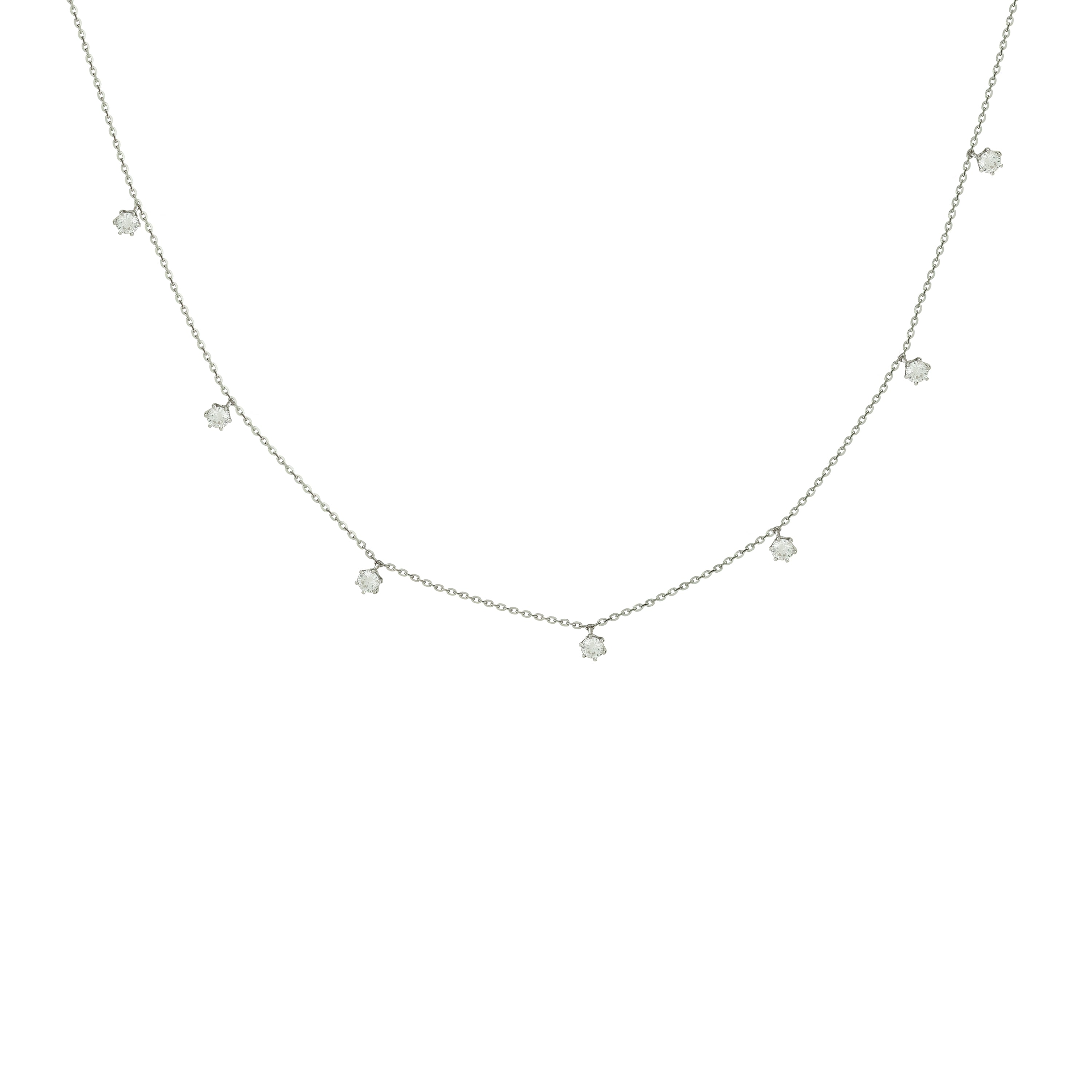 Easy Charm Diamond Necklace