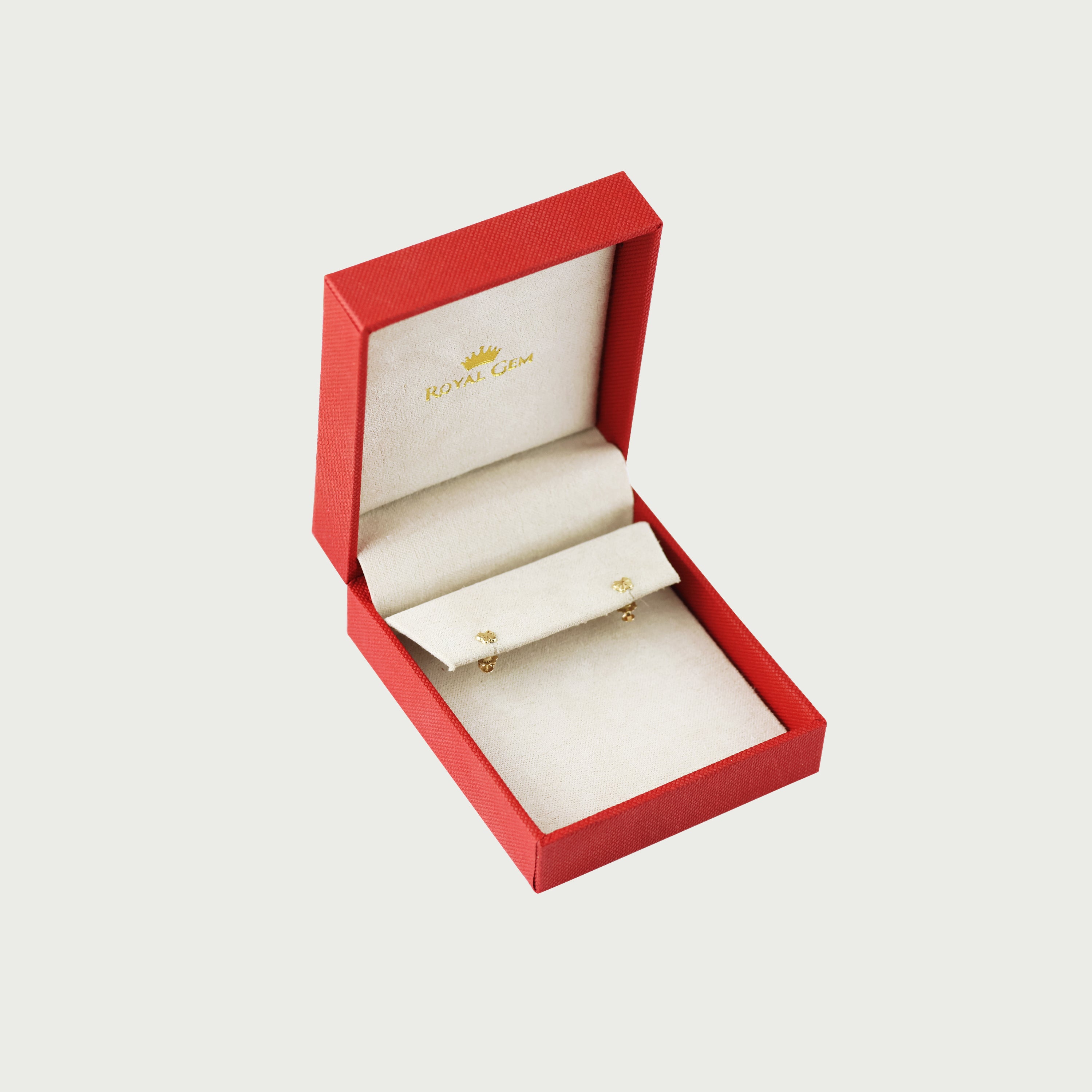 Petite Flutter Butterfly Gold Screw Earrings