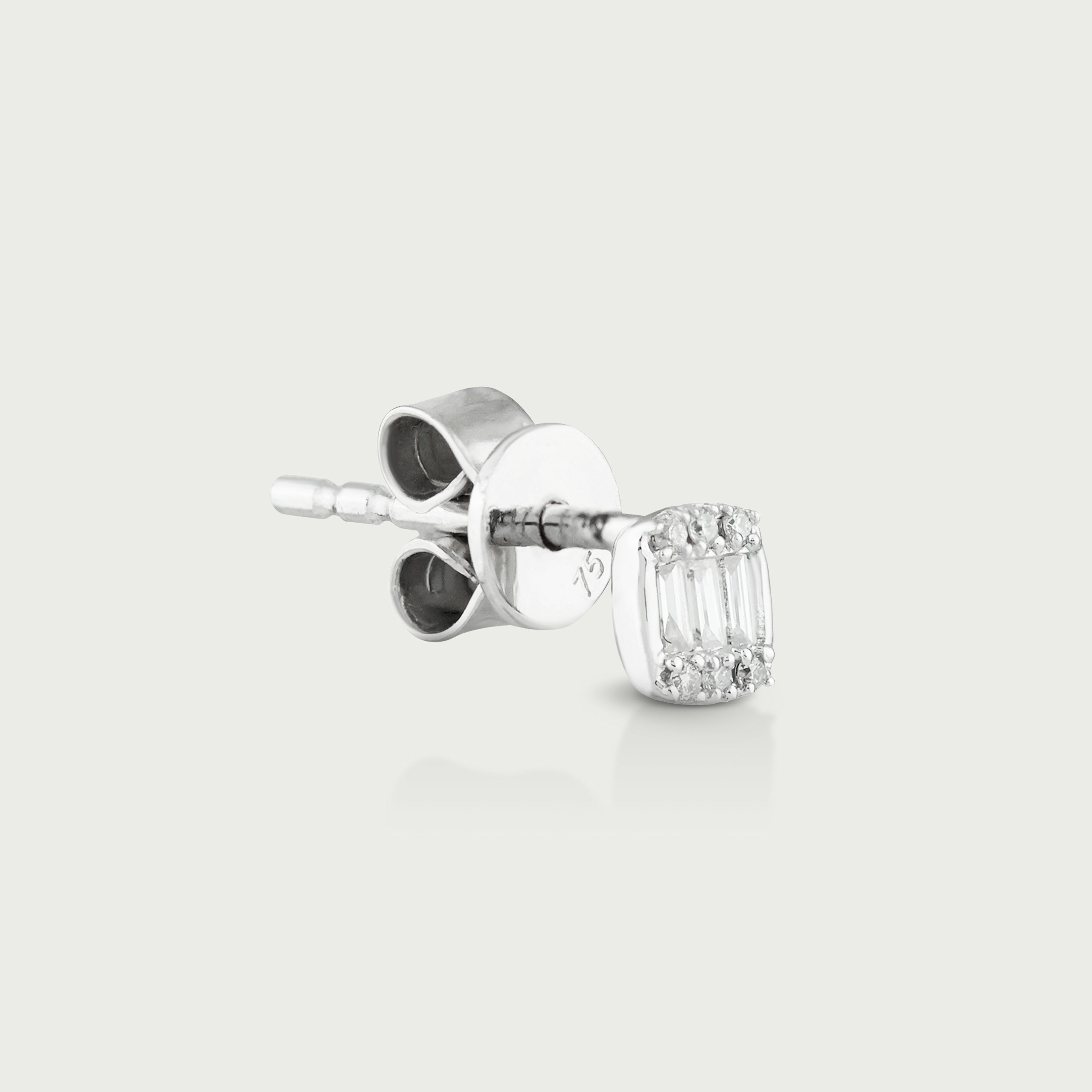 Straight to Style Diamond Stud Earrings