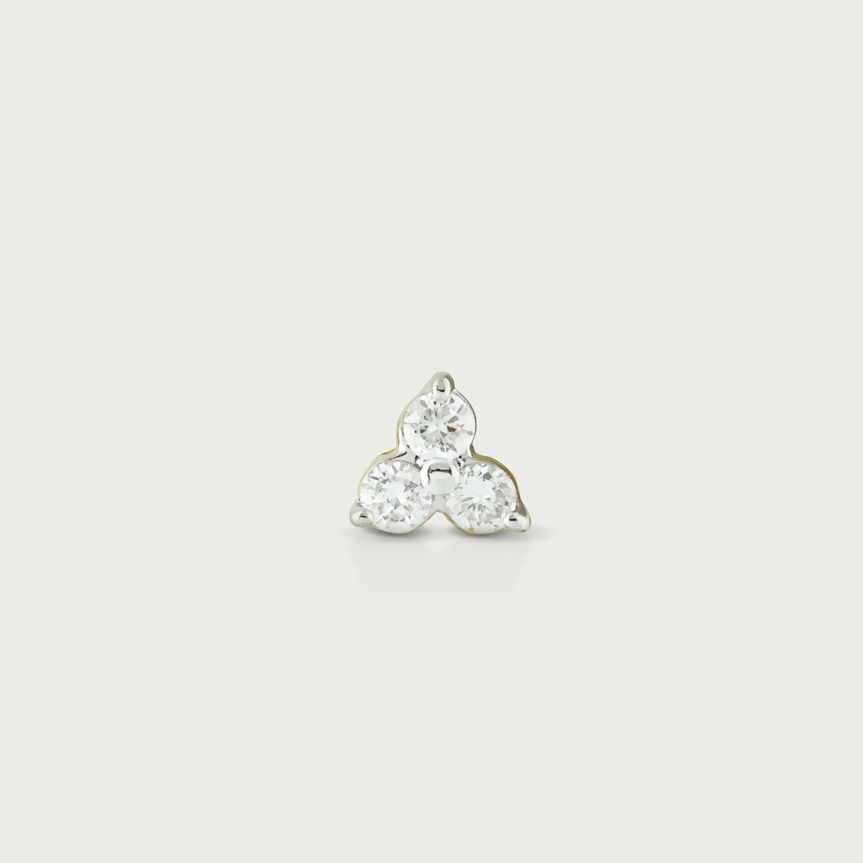 Essence Solitaire Diamond Stud Earrings