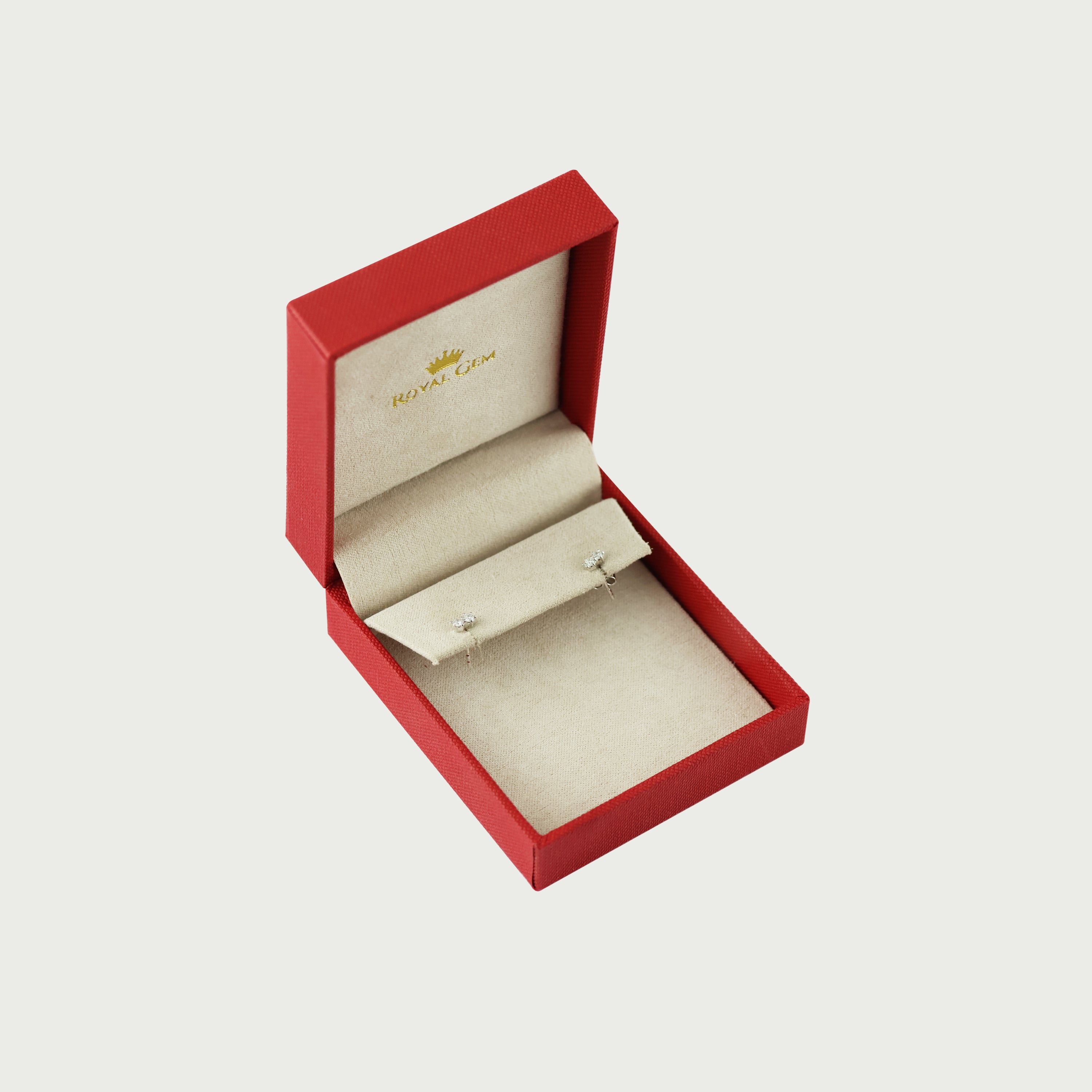 Double the Shine Diamond Stud Earrings