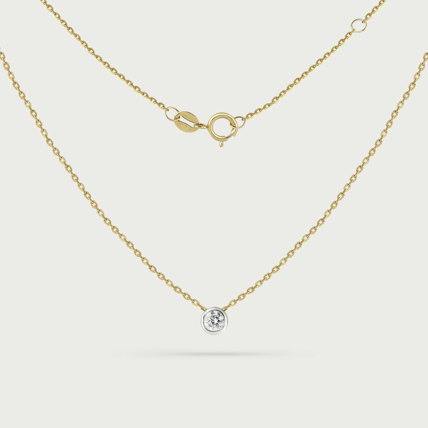 Full Circle Moment Diamond Necklace
