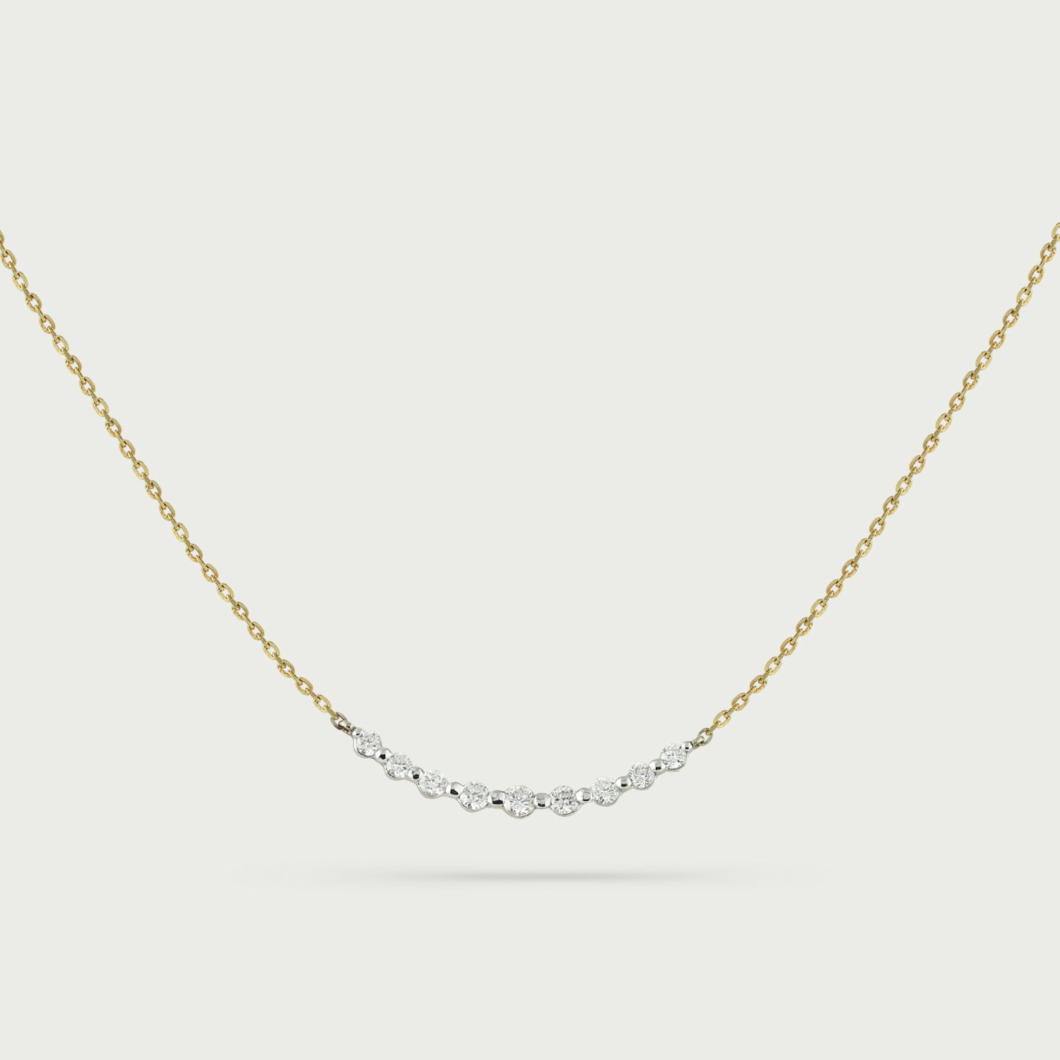 Straight to Style Diamond Necklace