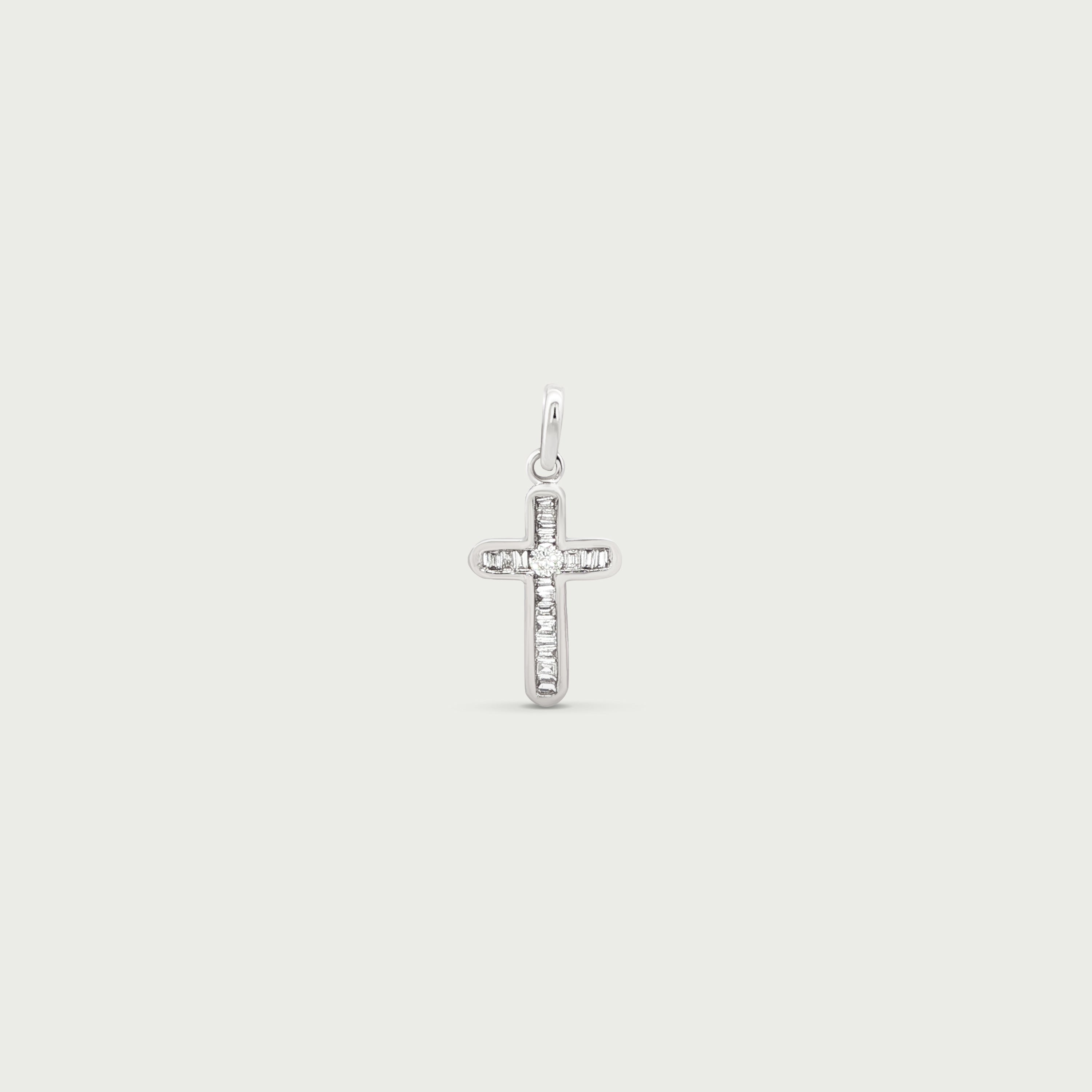 Heavenly Grace Diamond Cross Pendant