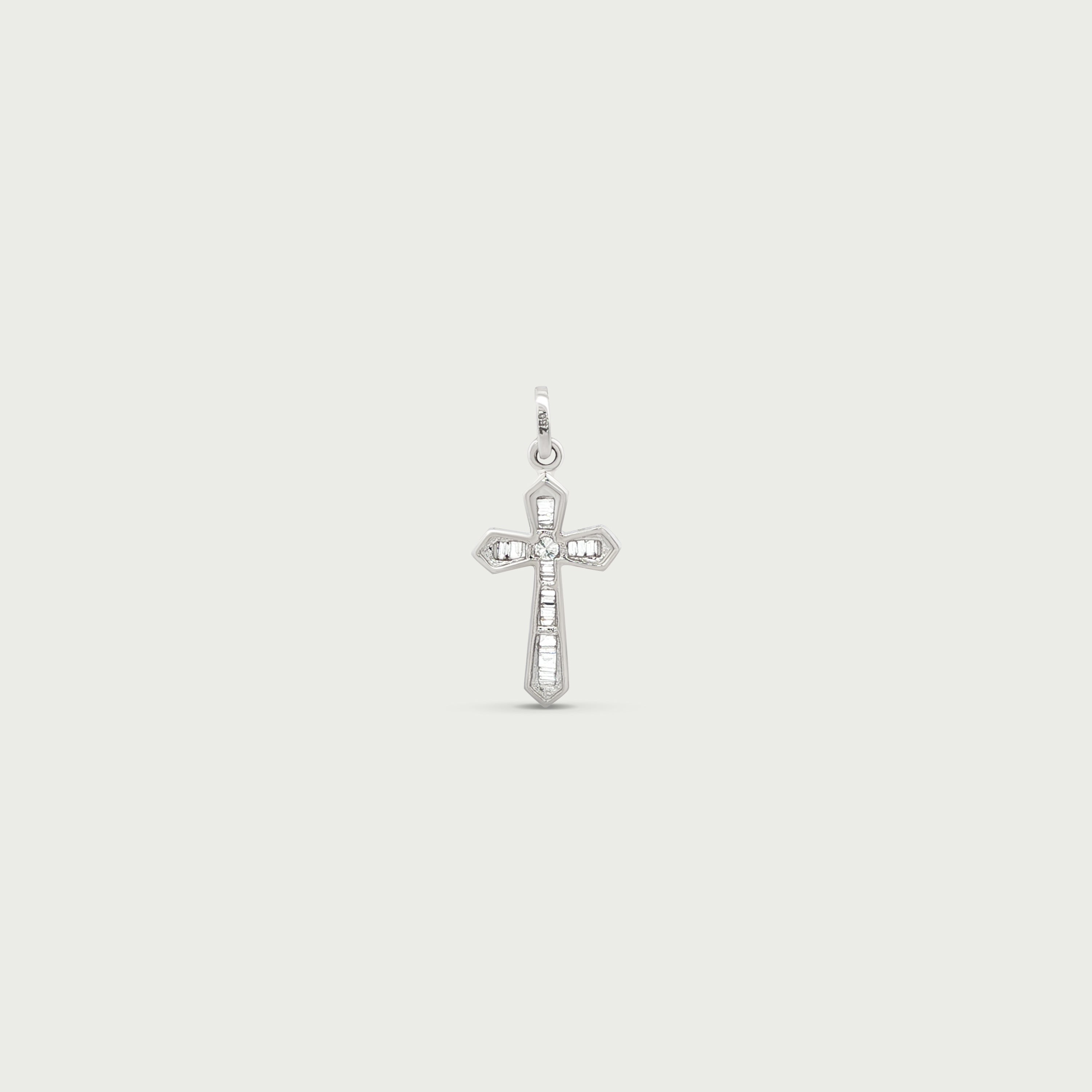 Faith Illuminated Diamond Cross Pendant